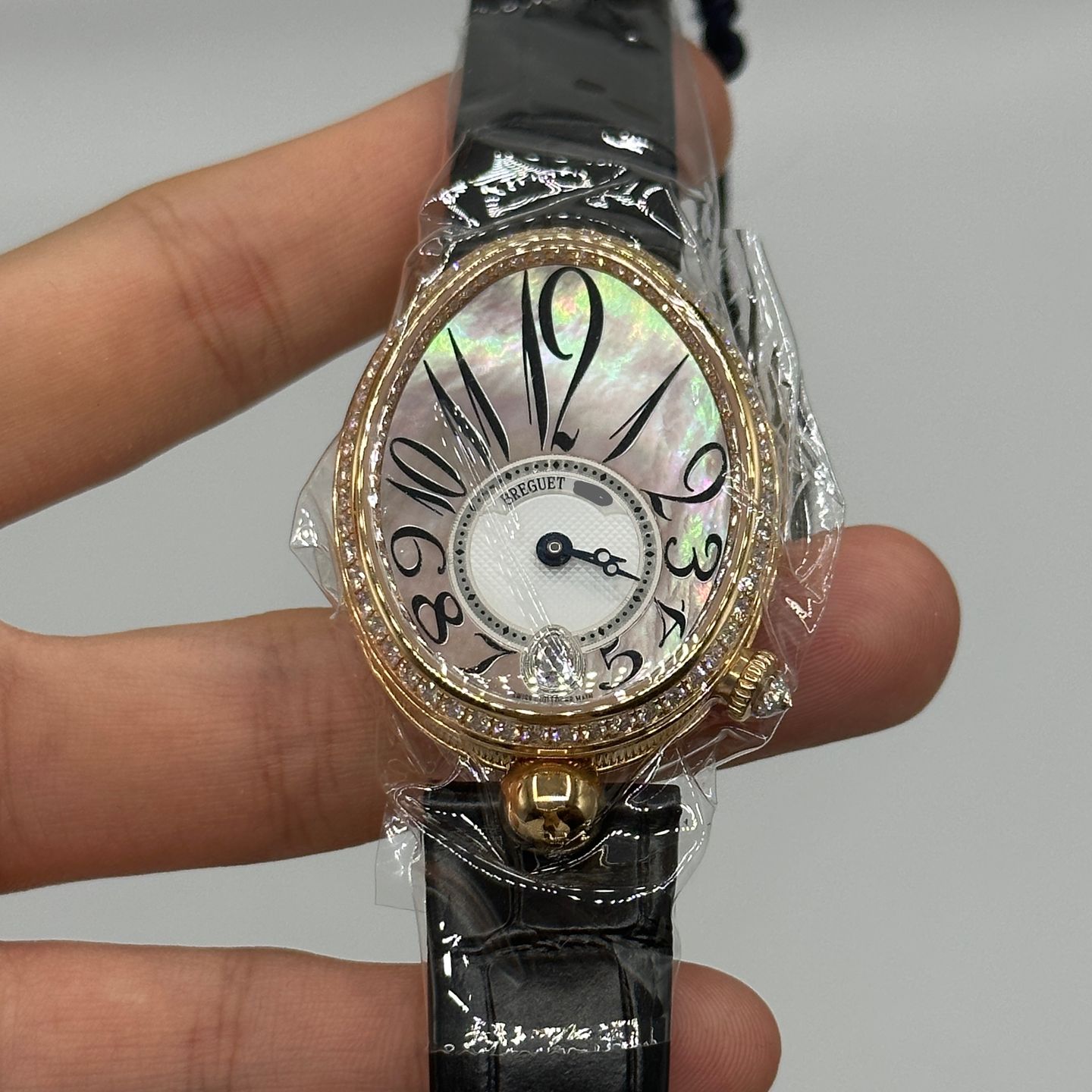 Breguet Reine de Naples 8918BR/5T/964 D00D (2024) - Parelmoer wijzerplaat Onbekend Roségoud (3/5)