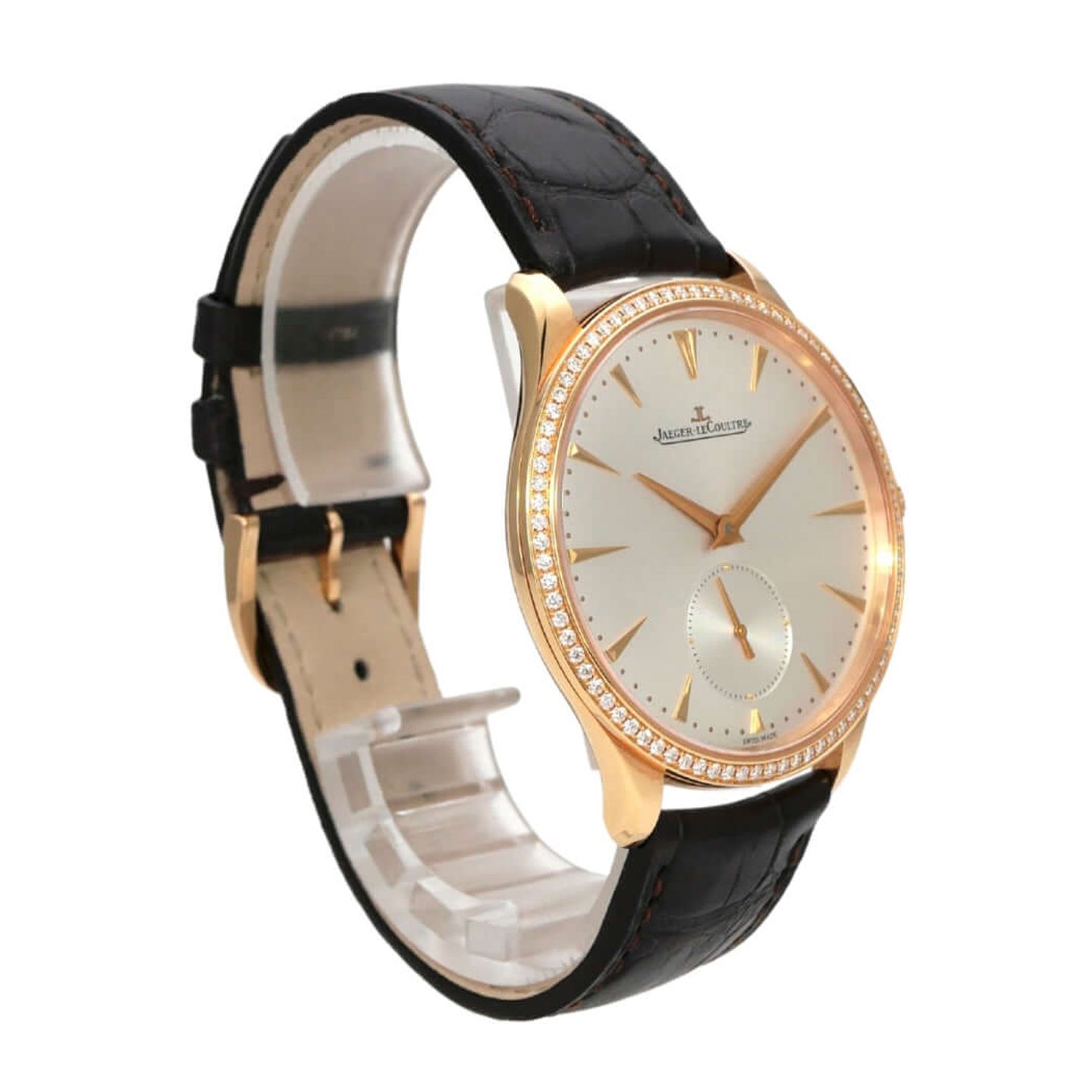 Jaeger-LeCoultre Master Grande Ultra Thin Q1272501 (2022) - Zilver wijzerplaat 39mm Roségoud (4/8)