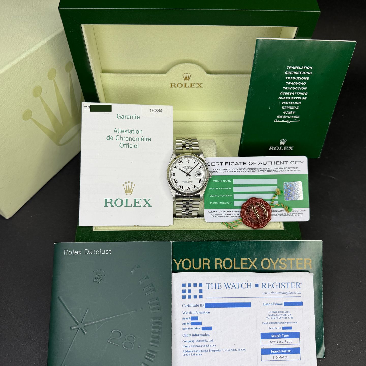 Rolex Datejust 36 16234 - (3/8)