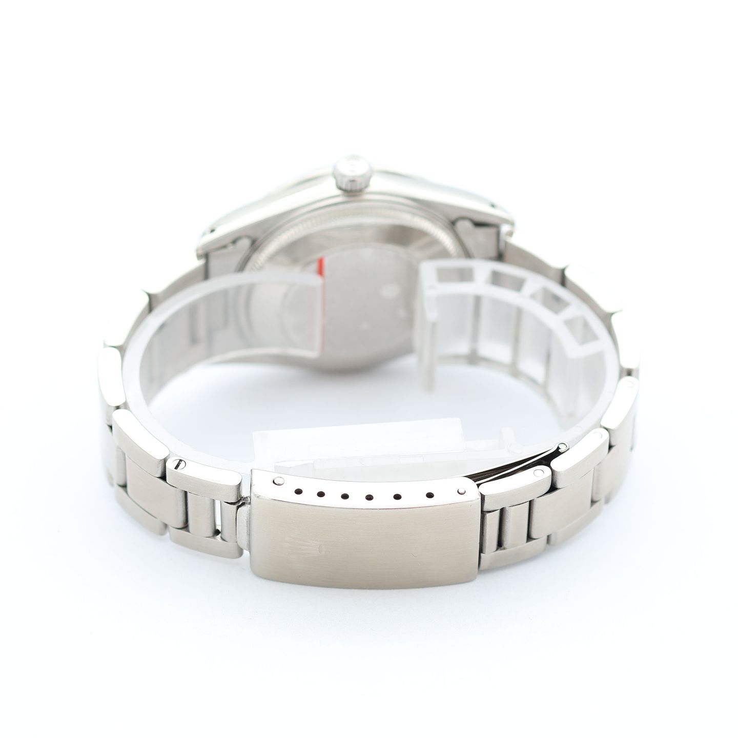 Rolex Oyster Perpetual Date 15000 (Unknown (random serial)) - Black dial 34 mm Steel case (8/8)