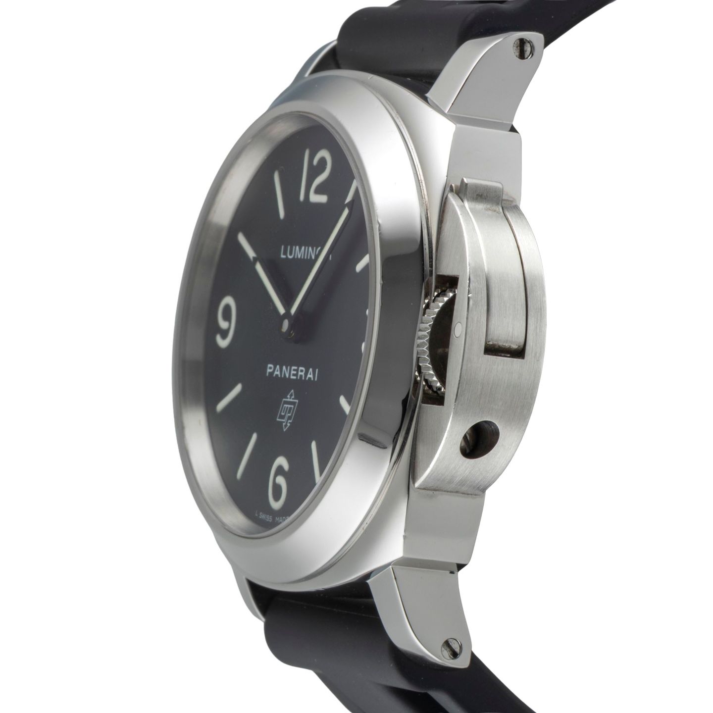 Panerai Luminor Base Logo PAM00000 (Unknown (random serial)) - Black dial 44 mm Steel case (6/8)