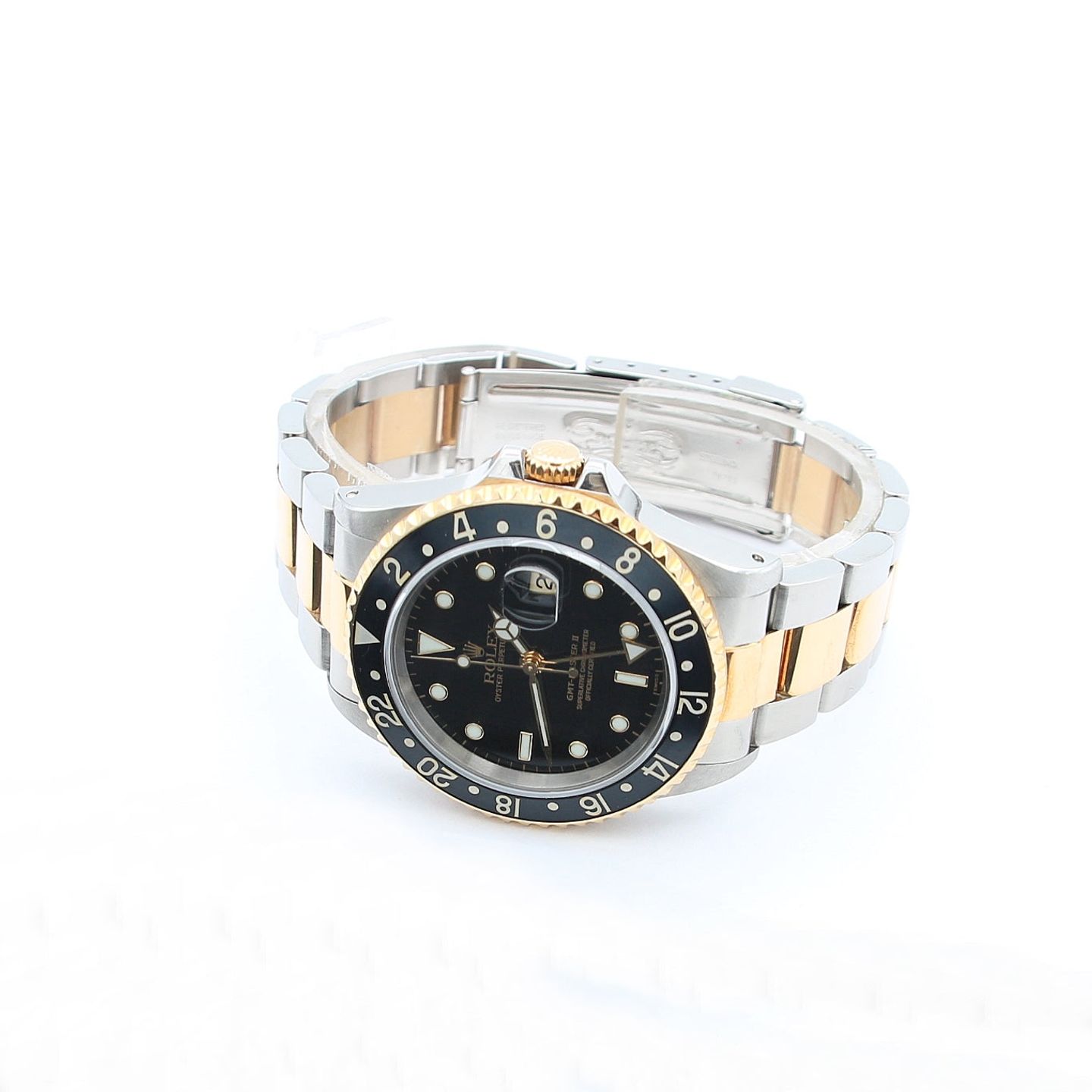 Rolex GMT-Master II 16713 (Onbekend (willekeurig serienummer)) - 40mm Goud/Staal (4/7)