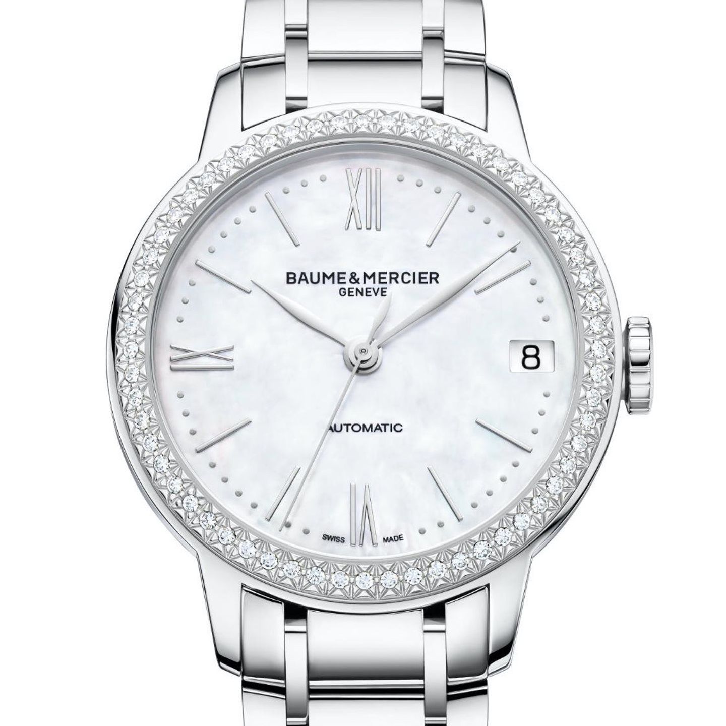 Baume & Mercier Classima M0A10479 (2024) - Pearl dial 31 mm Steel case (1/3)