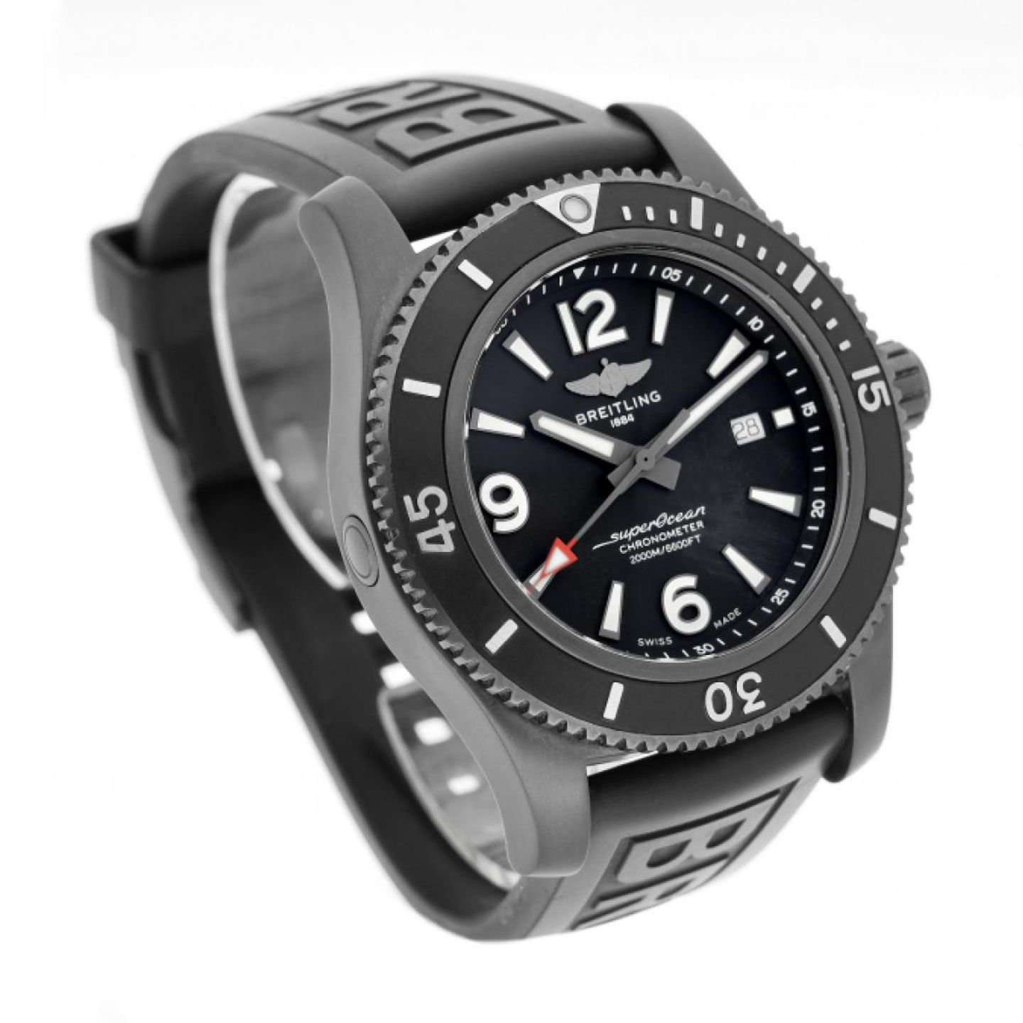 Breitling Superocean M17368B71B1S1 (2020) - Black dial 46 mm Steel case (3/5)