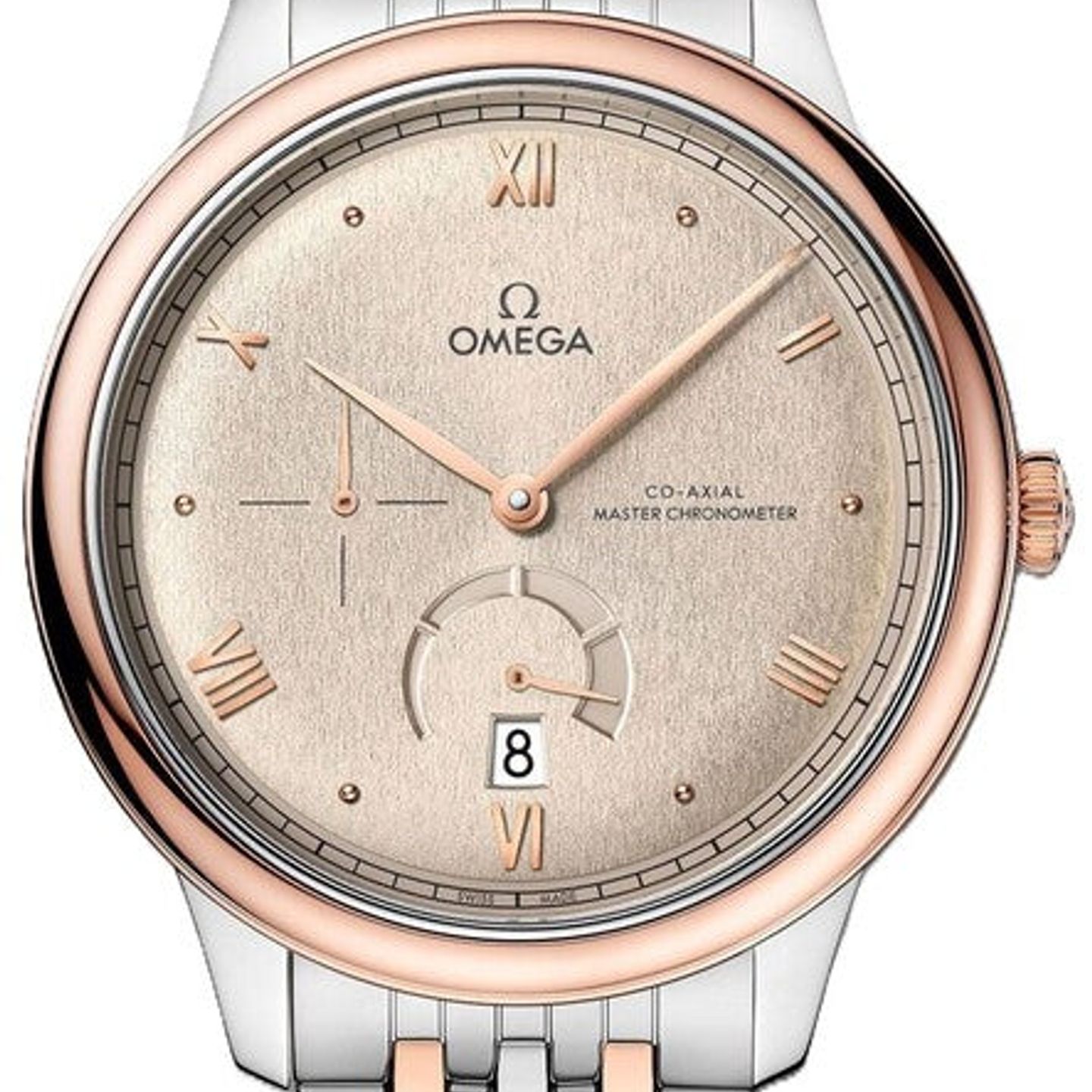 Omega De Ville 434.20.41.21.09.001 (2026) - Beige dial 41 mm Gold/Steel case (1/1)