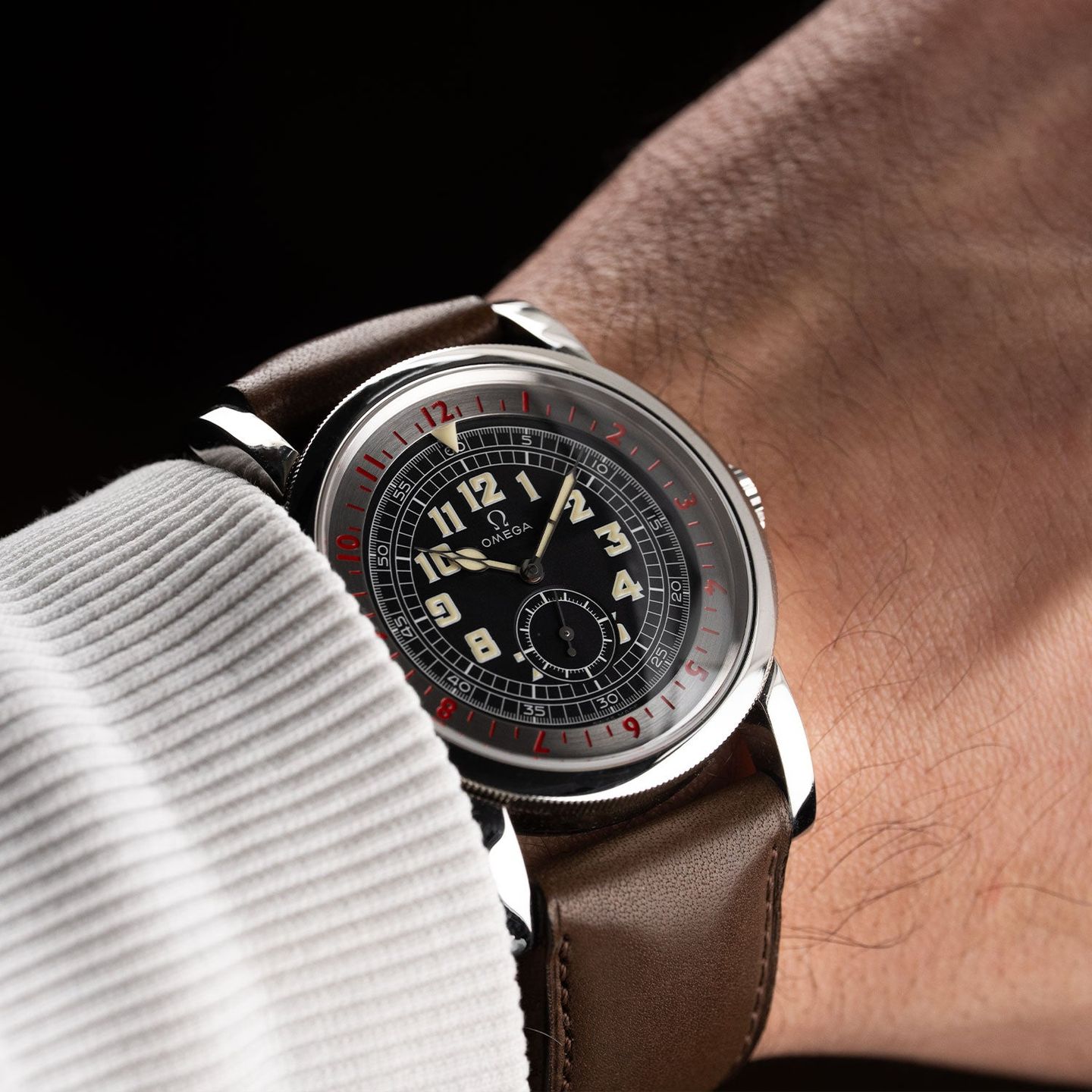 Omega Museum 5700.50.07 (Unknown (random serial)) - Black dial 40 mm Steel case (7/8)