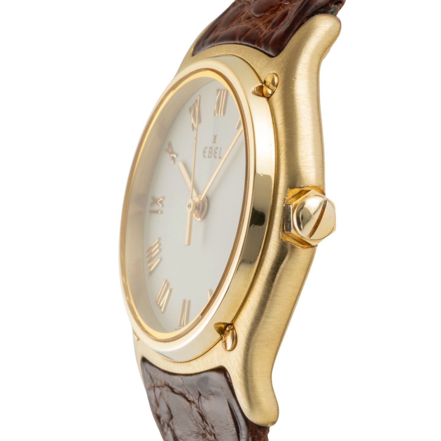 Ebel Classic 8087121 (1995) - White dial 27 mm Yellow Gold case (6/8)