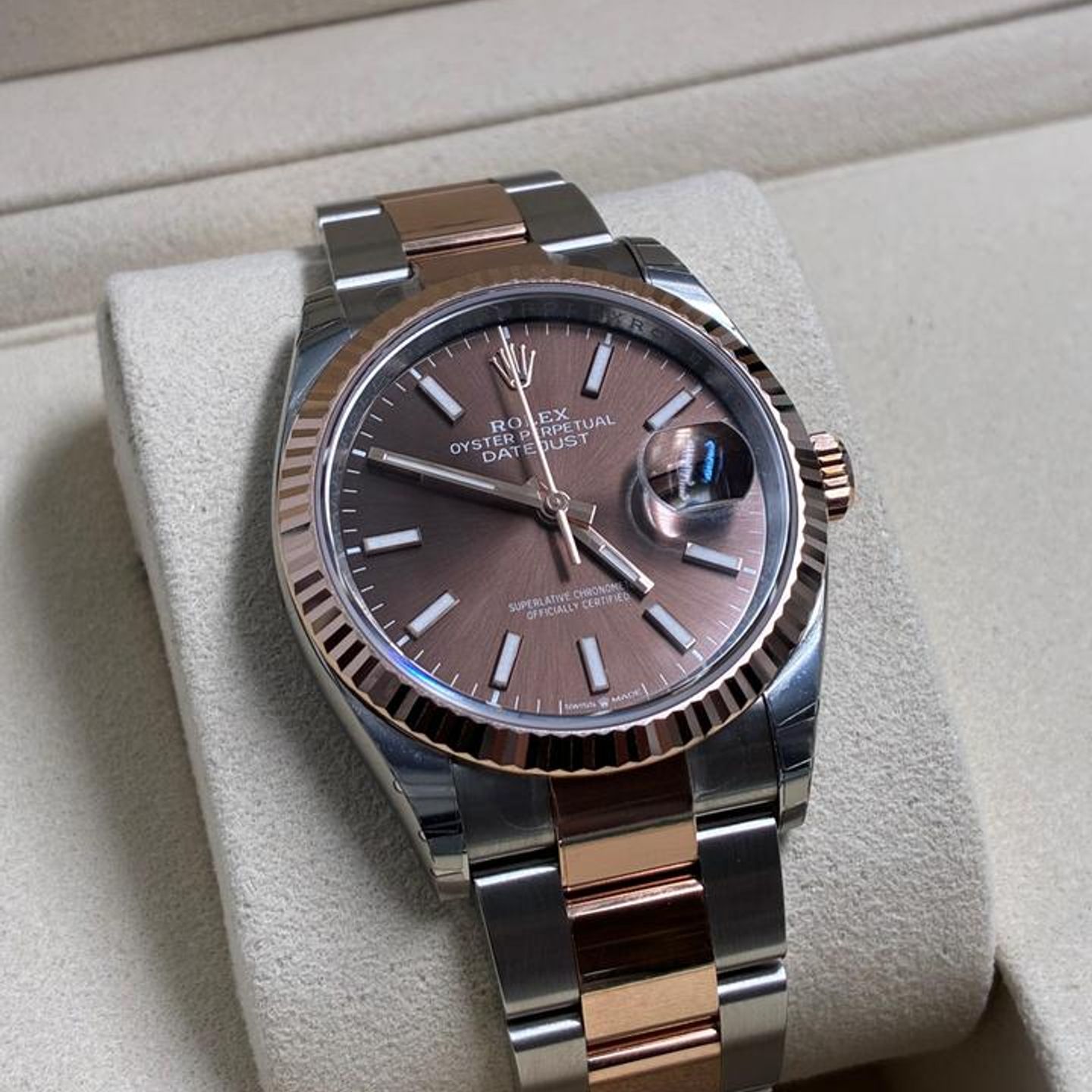 Rolex Datejust 126231 (2026) - 44mm Roségoud (7/10)