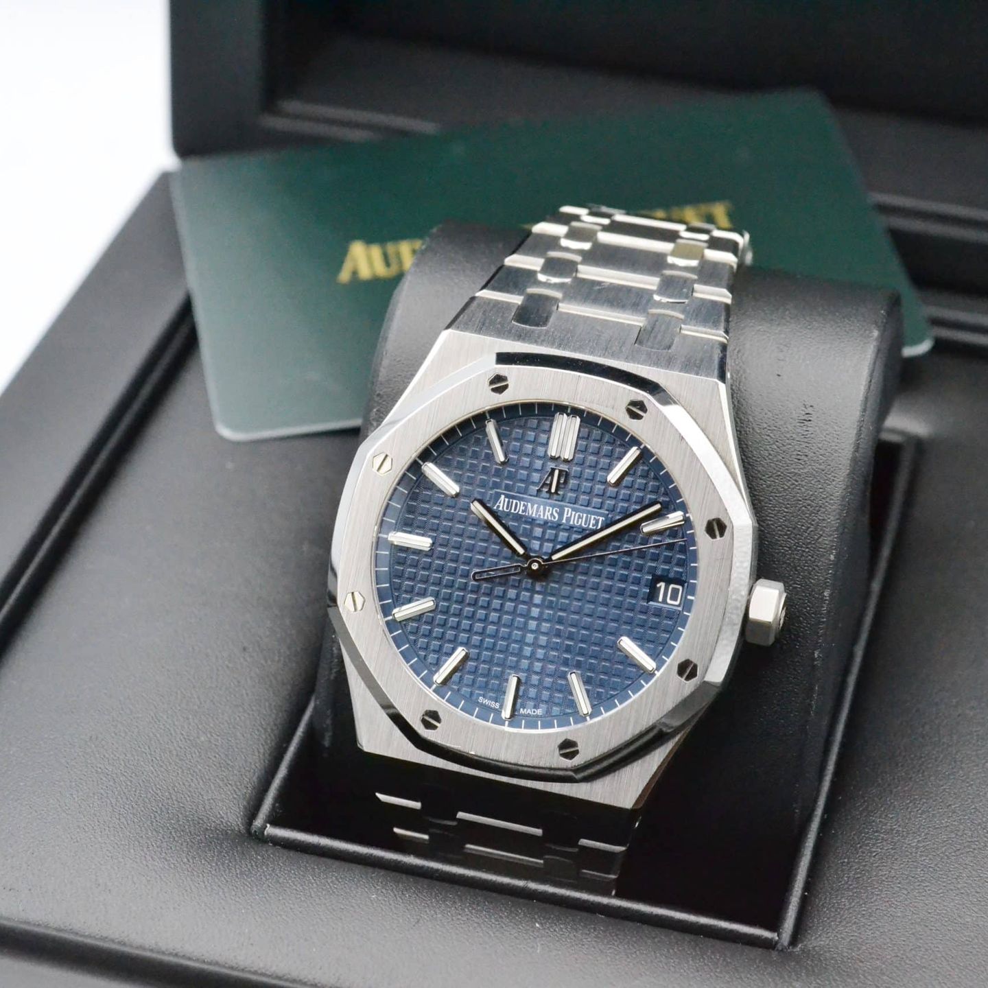 Audemars Piguet Royal Oak 15500ST.OO.1220ST.02 (2023) - Grey dial 41 mm Steel case (7/7)