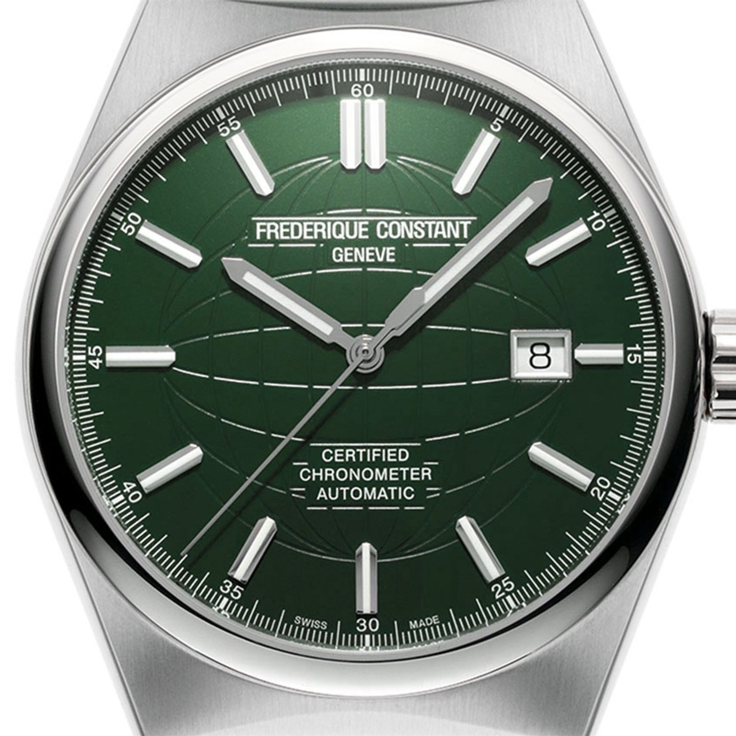 Frederique Constant Unknown FC-303DGR4NH6B (Unknown (random serial)) - Green dial 41 mm Steel case (1/7)