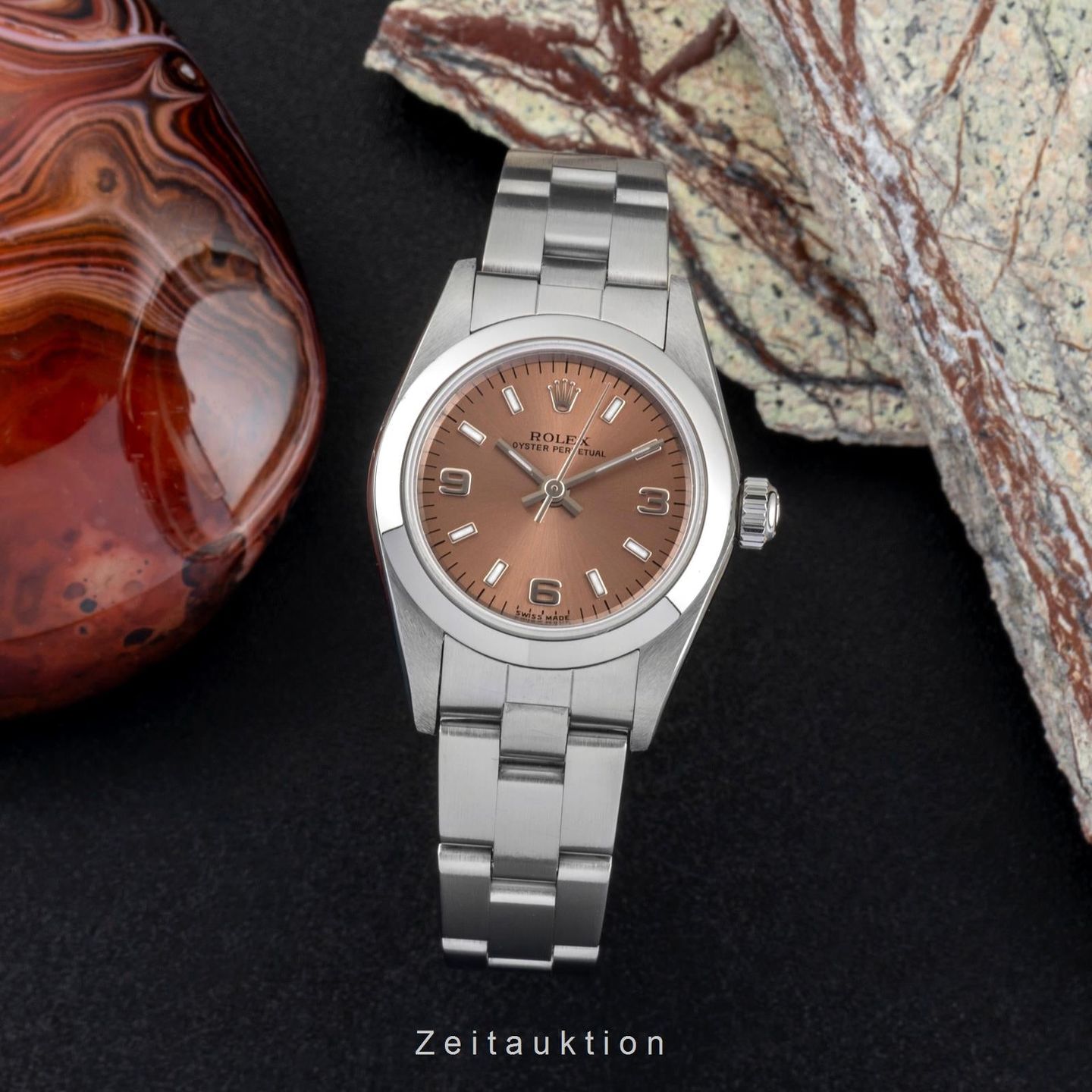 Rolex Oyster Perpetual 76080 (1999) - 24 mm Steel case (3/8)