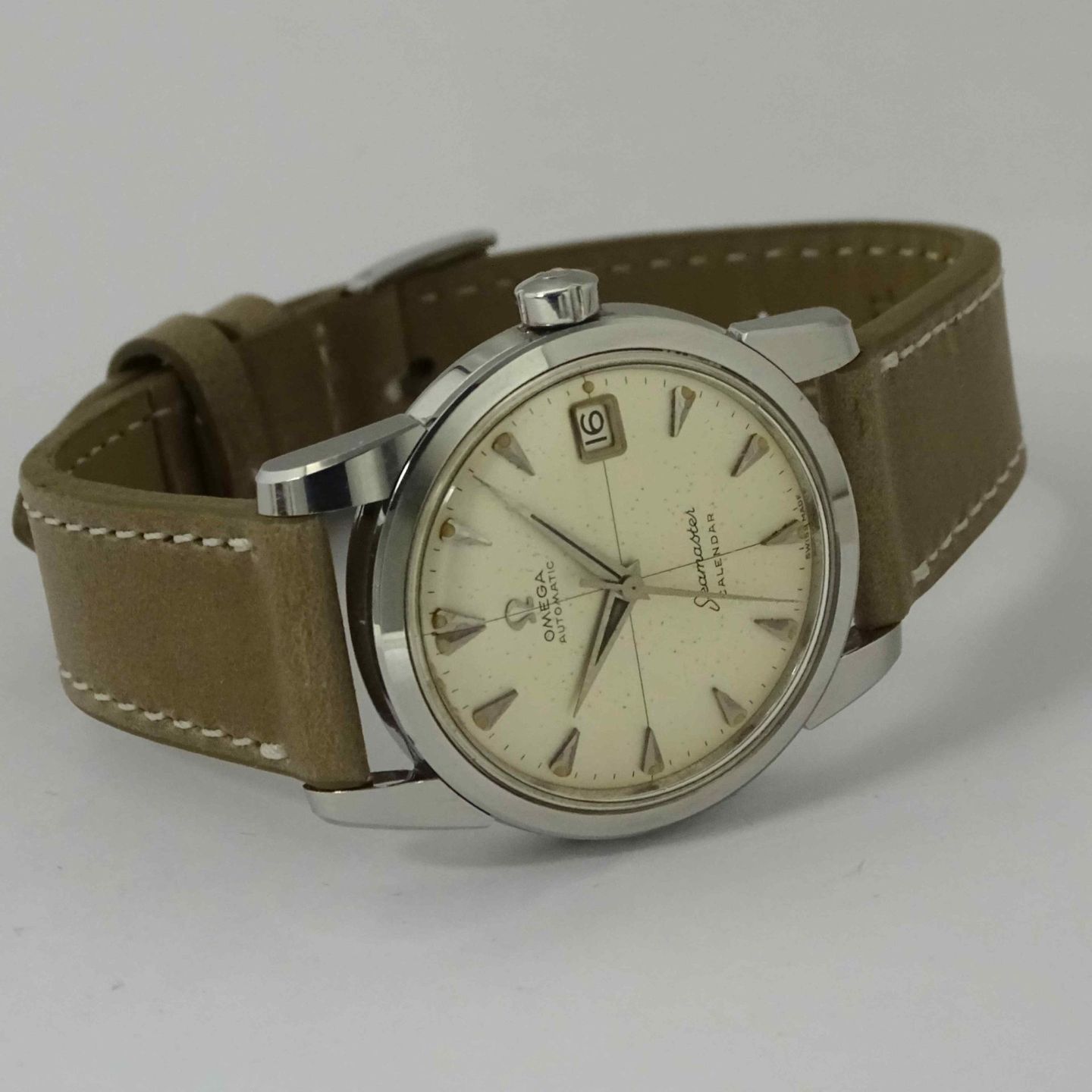 Omega Seamaster 2849 (1958) - Silver dial 34 mm Steel case (4/8)