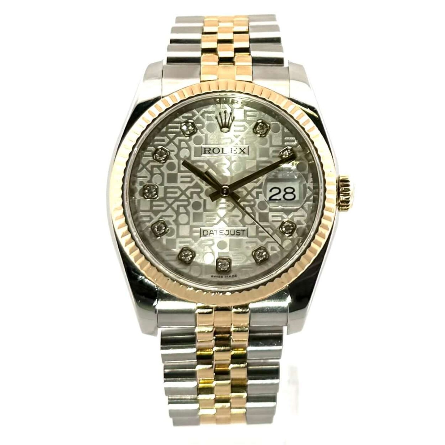 Rolex Datejust 36 116233 (2014) - 36mm Goud/Staal (2/8)