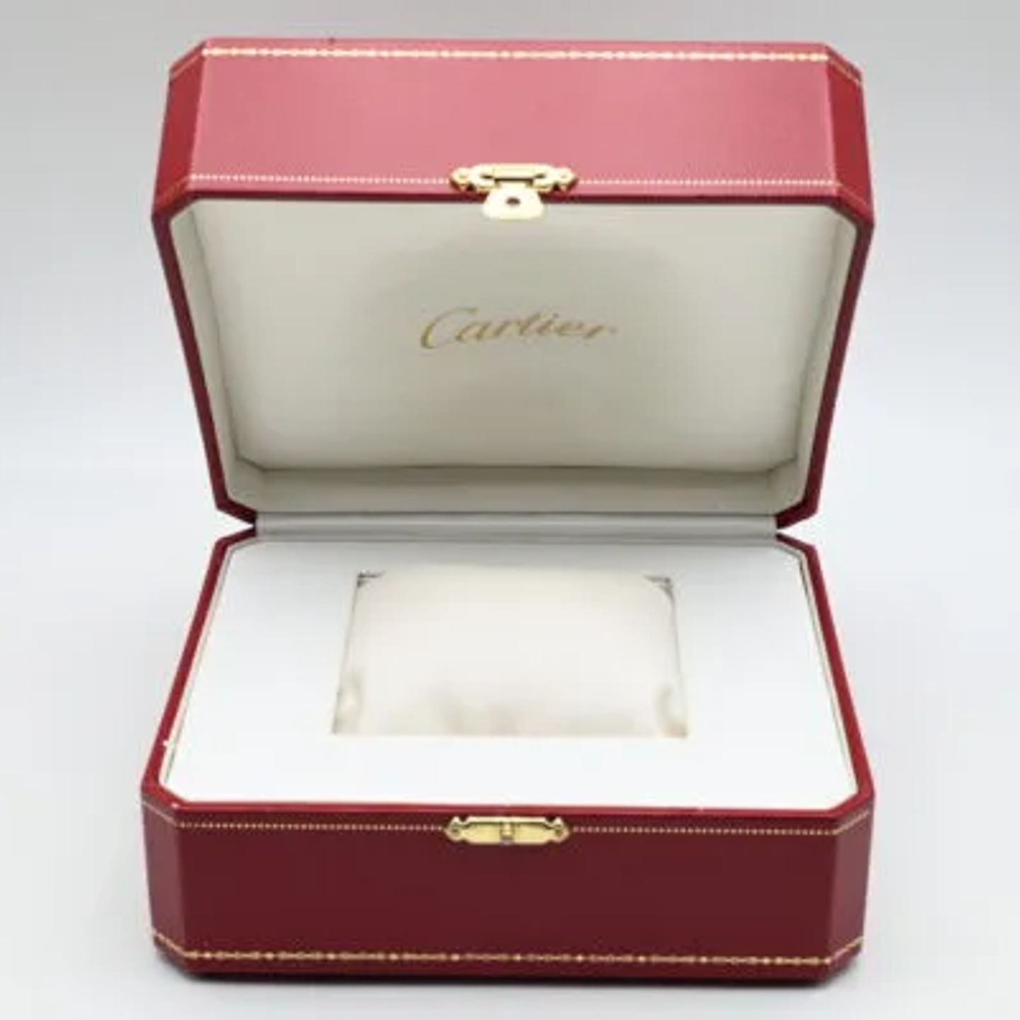 Cartier Santos 187902 (Onbekend (willekeurig serienummer)) - Wit wijzerplaat 30mm Goud/Staal (2/7)