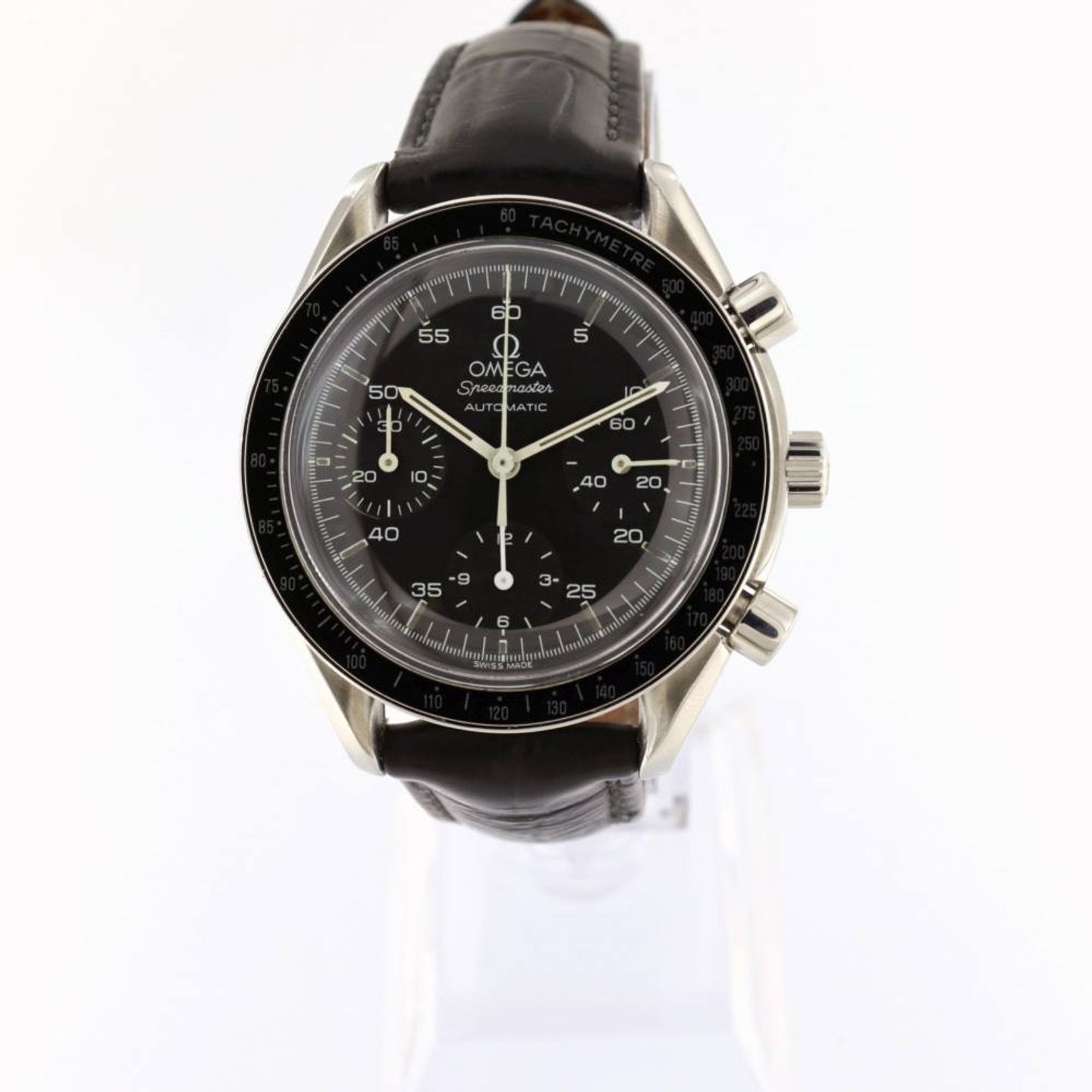 Omega Speedmaster Reduced 3510.50.00 (1991) - Black dial 39 mm Steel case (1/4)
