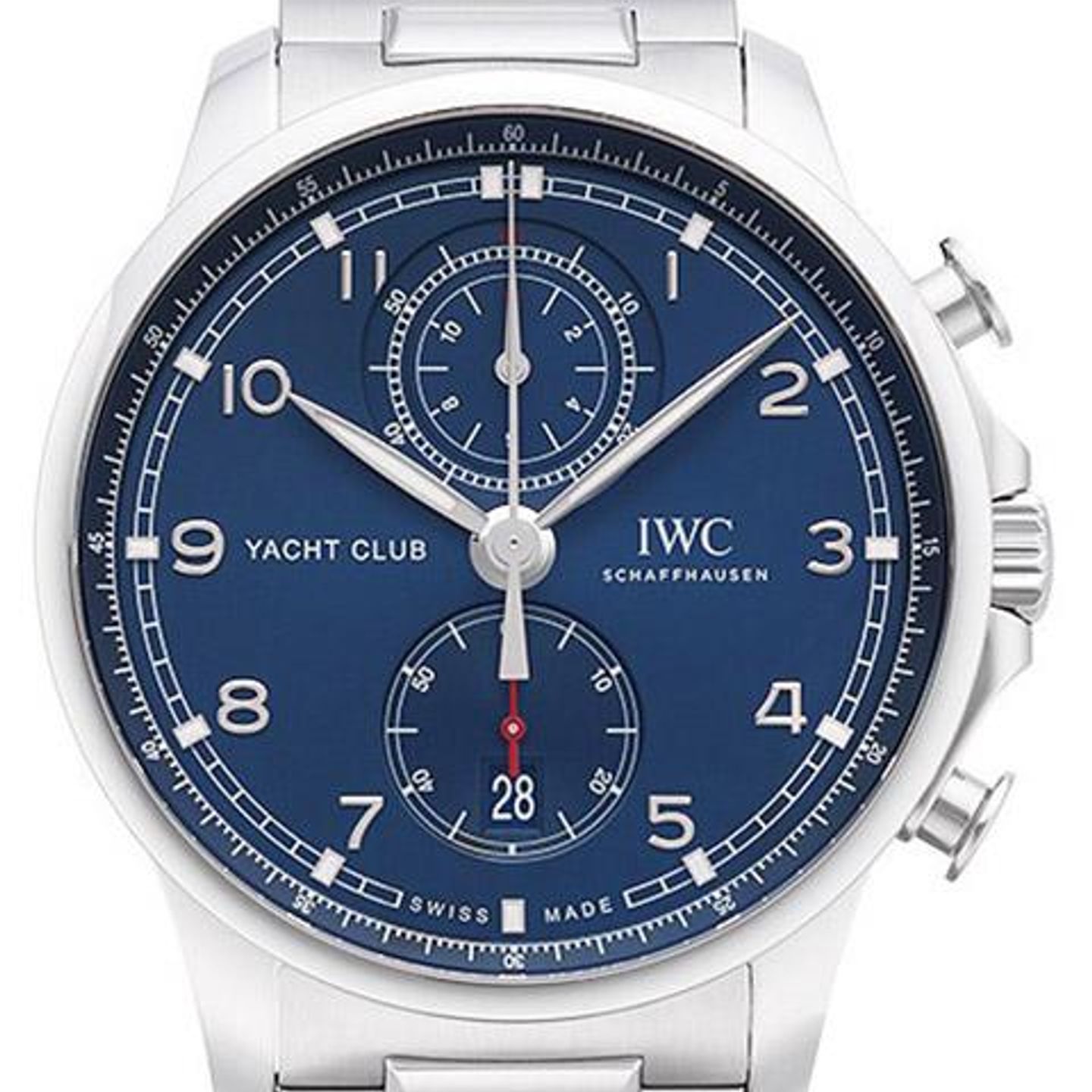 IWC Portuguese Yacht Club Chronograph IW390701 (2023) - Blauw wijzerplaat 45mm Staal (1/2)