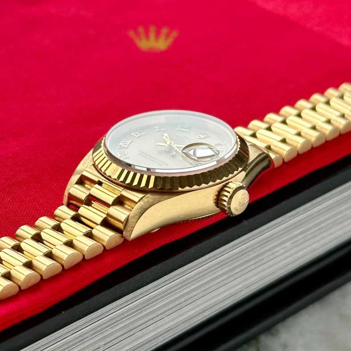 Rolex Lady-Datejust 69178 (1996) - Goud wijzerplaat 26mm Geelgoud (5/8)