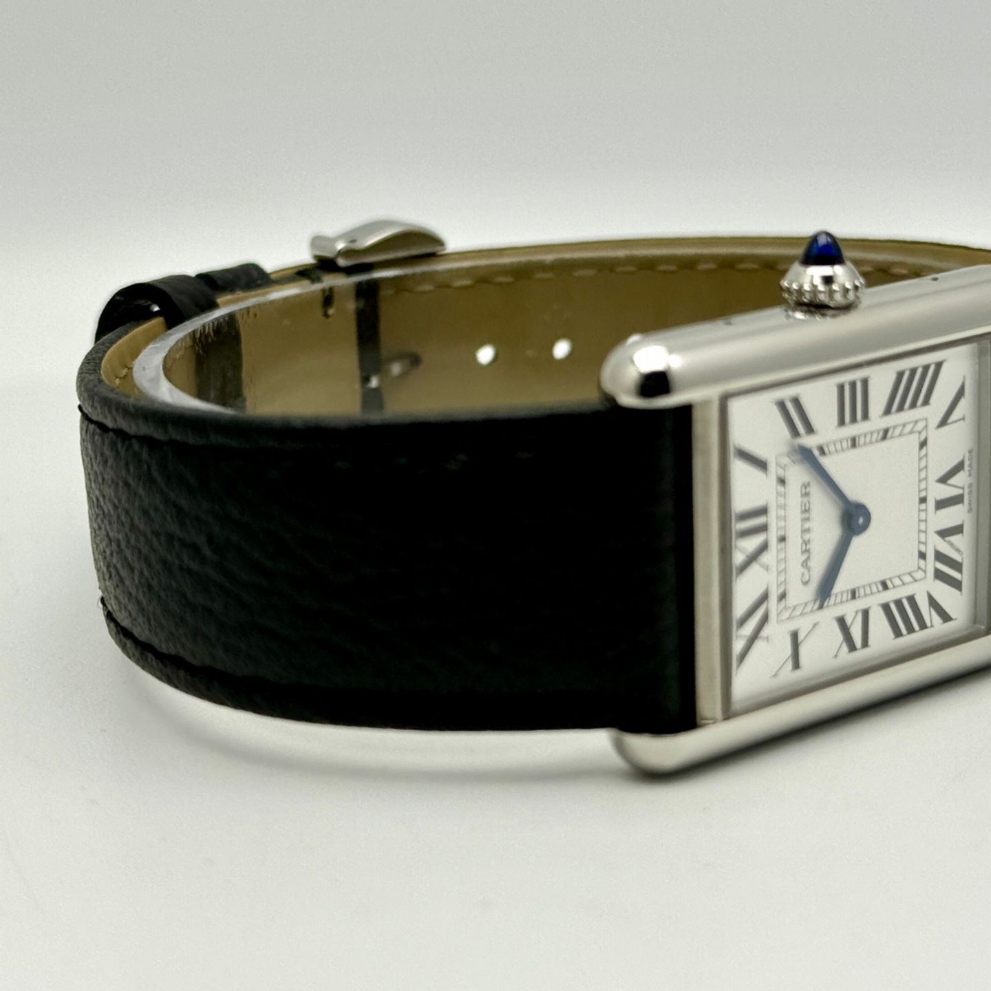 Cartier Tank WSTA0041 (2022) - White dial 34 mm Steel case (4/8)