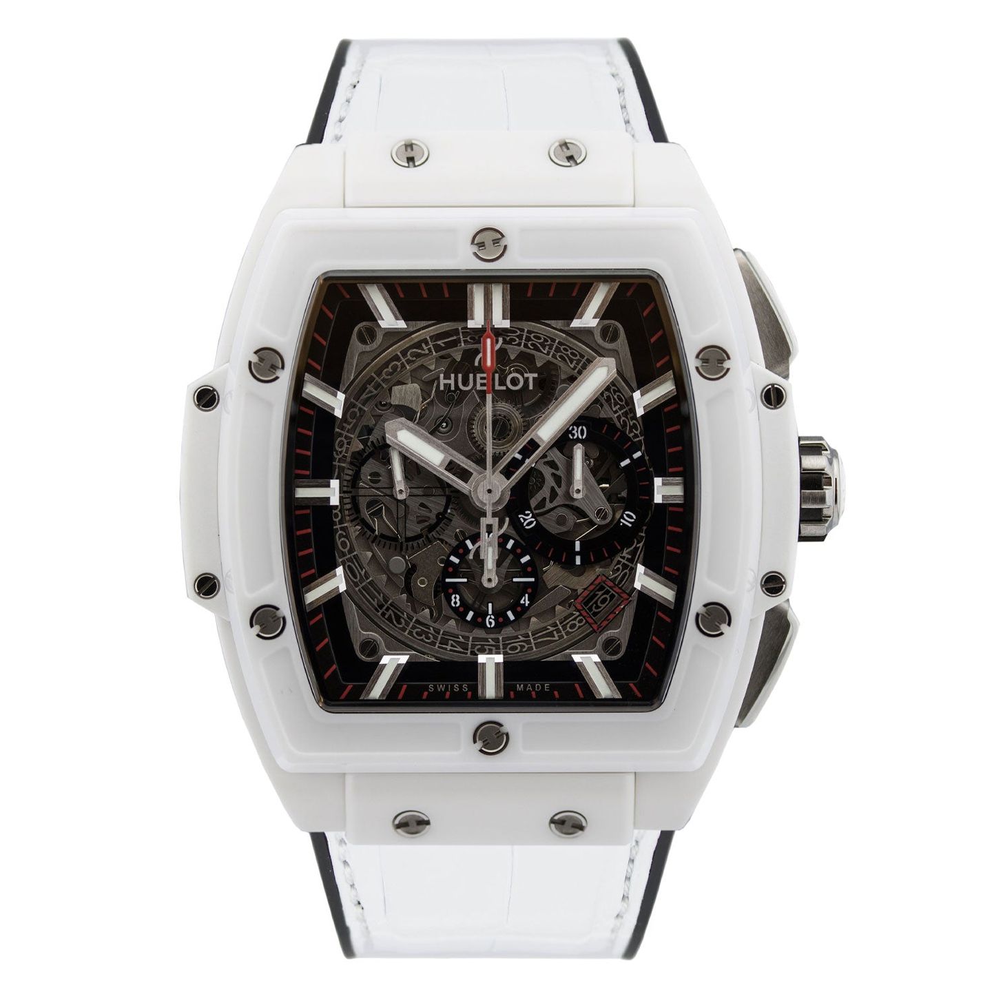 Hublot Spirit of Big Bang 601.HX.0173.LR (2016) - Transparent dial 45 mm Ceramic case (1/7)