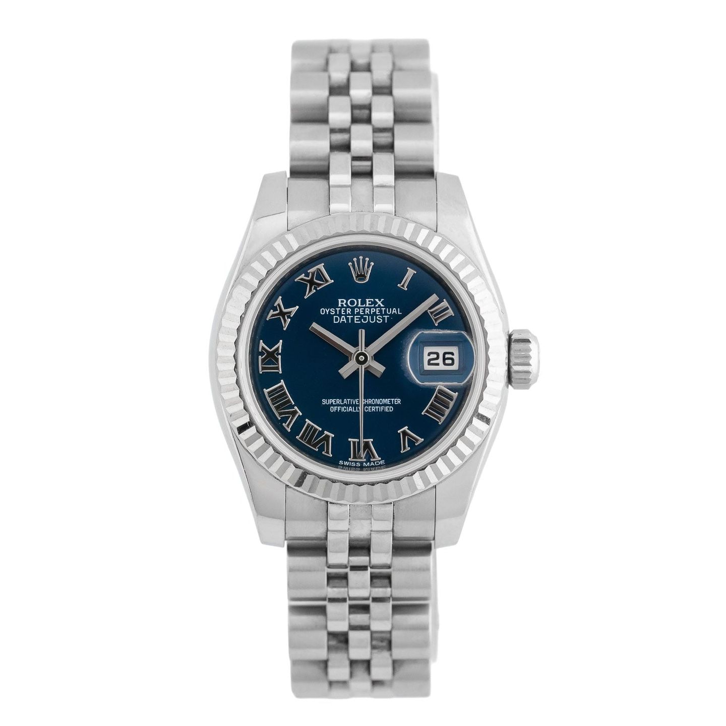 Rolex Lady-Datejust 179174 (2014) - 26mm Staal (1/5)