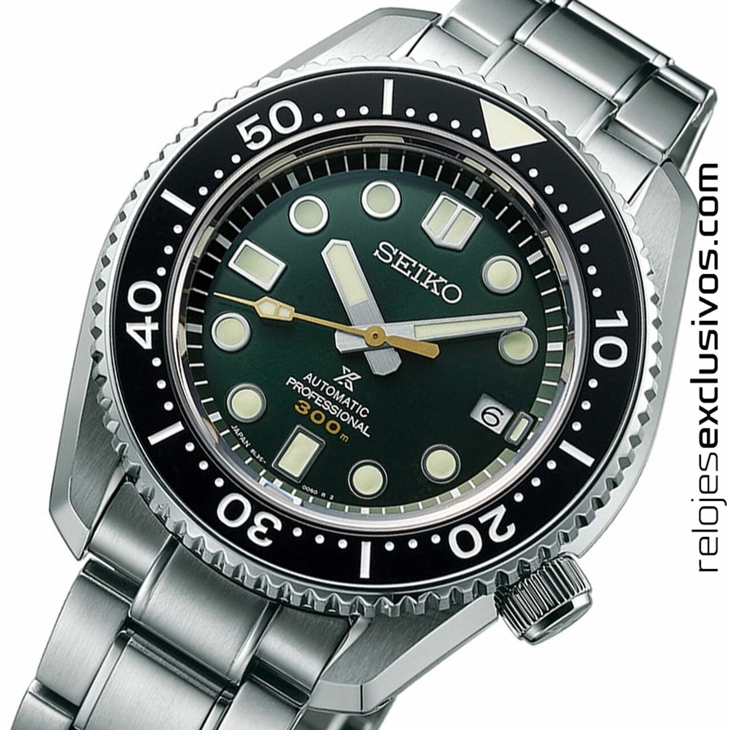 Seiko Prospex SLA047J1 (2024) - Green dial 45 mm Steel case (2/8)