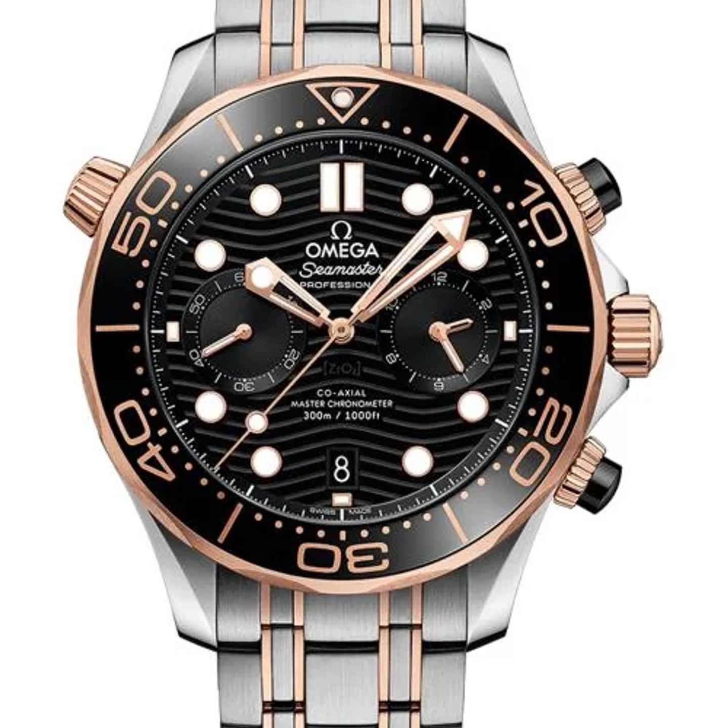 Omega Seamaster Diver 300 M 210.20.44.51.01.001 (2026) - Zwart wijzerplaat 44mm Staal (1/1)