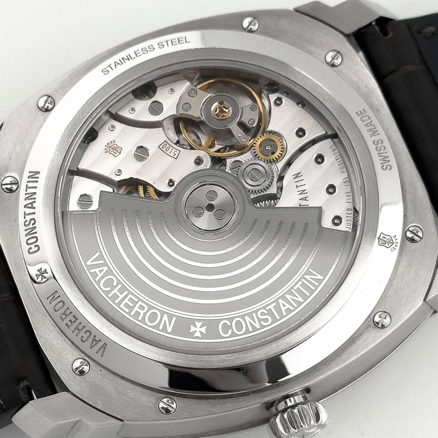 Vacheron Constantin Quai de l'Ile 4500S/000A-B196 (Onbekend (willekeurig serienummer)) - Zwart wijzerplaat 42mm Staal (4/4)