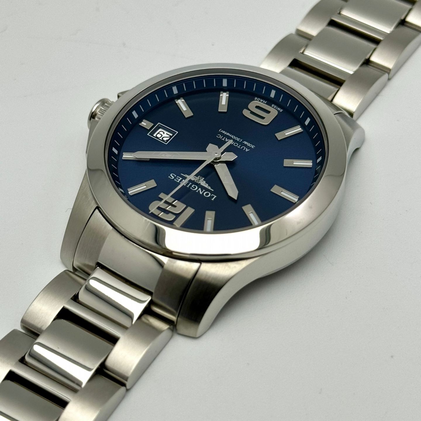 Longines Conquest L3.776.4.99.6 (2023) - Blue dial 39 mm Steel case (8/10)