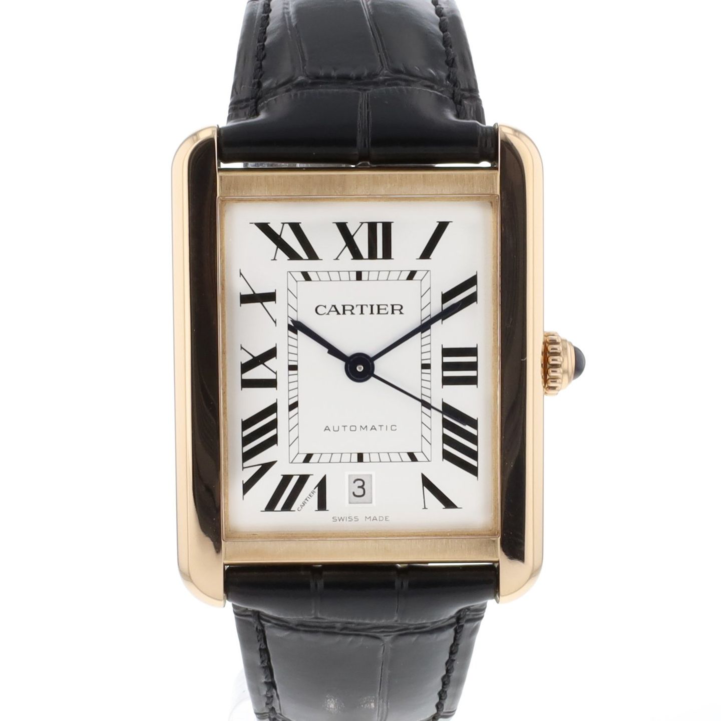 Cartier Tank Solo W5200026 (2016) - Silver dial 31 mm Steel case (1/6)
