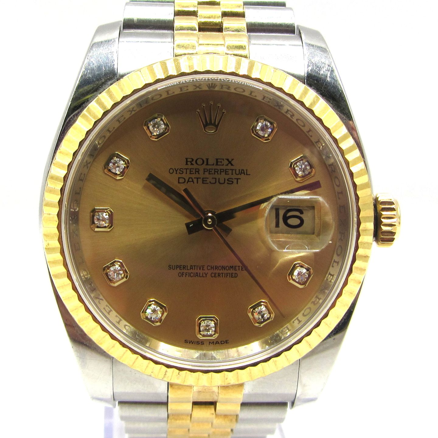 Rolex Datejust 36 116233 (2007) - 36 mm Gold/Steel case (1/6)