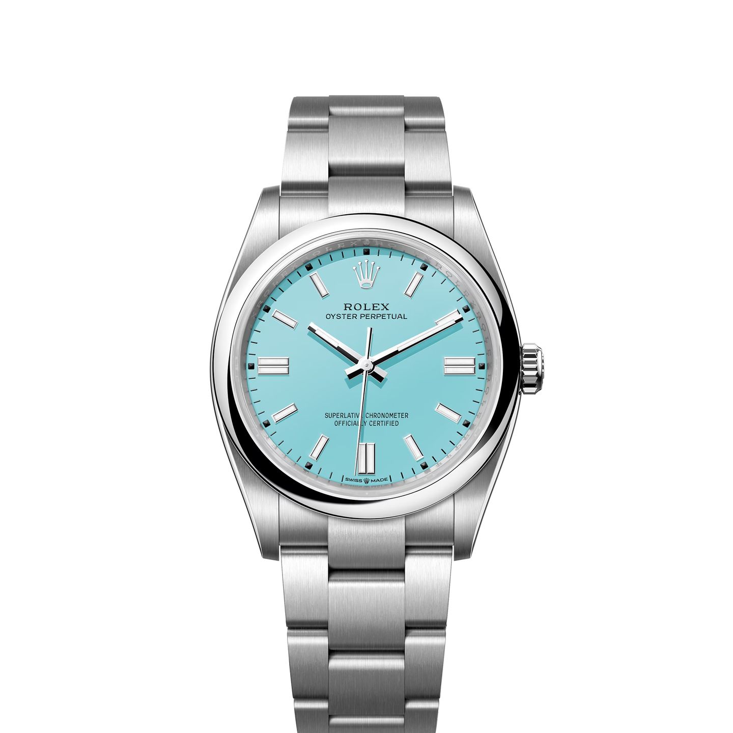 Rolex Oyster Perpetual 36 126000 (2024) - Blauw wijzerplaat 36mm Staal (1/8)