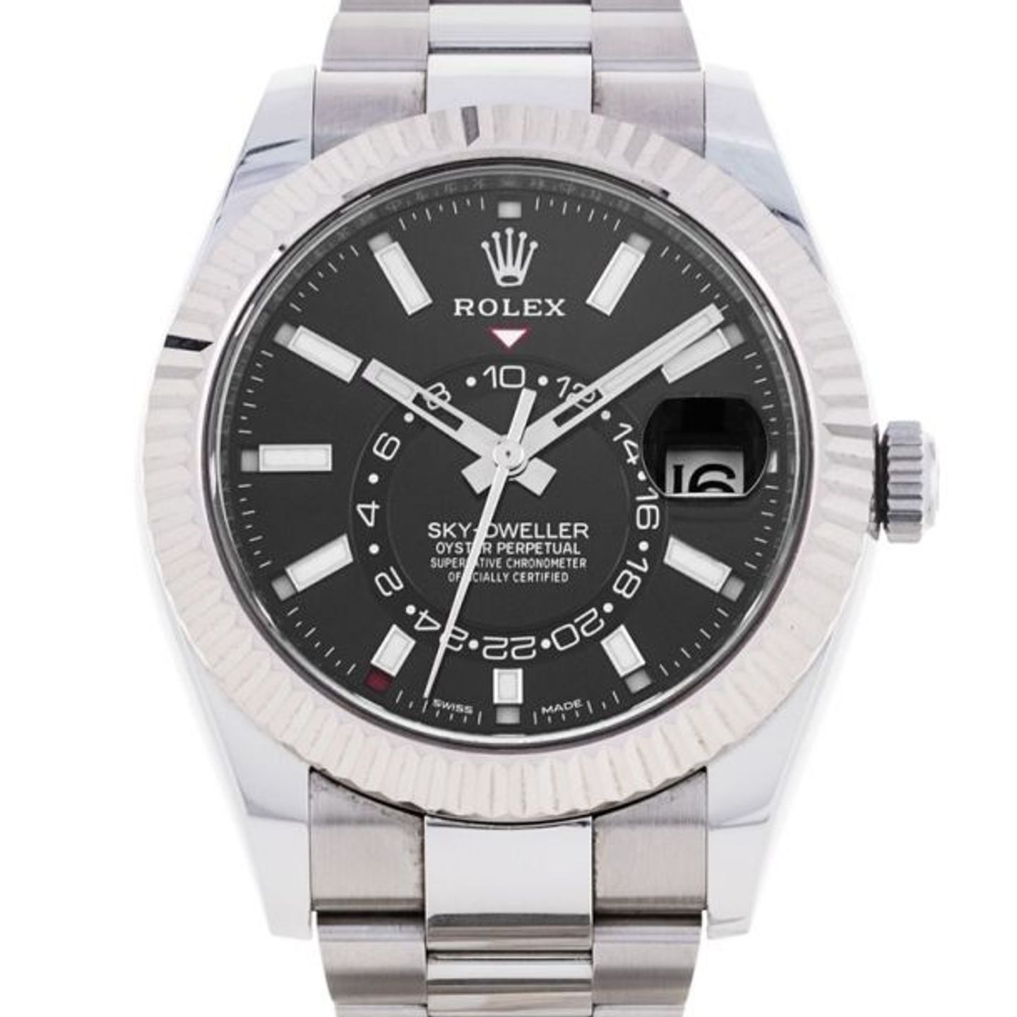 Rolex Sky-Dweller 326934 (2018) - Black dial 42 mm Steel case (1/1)