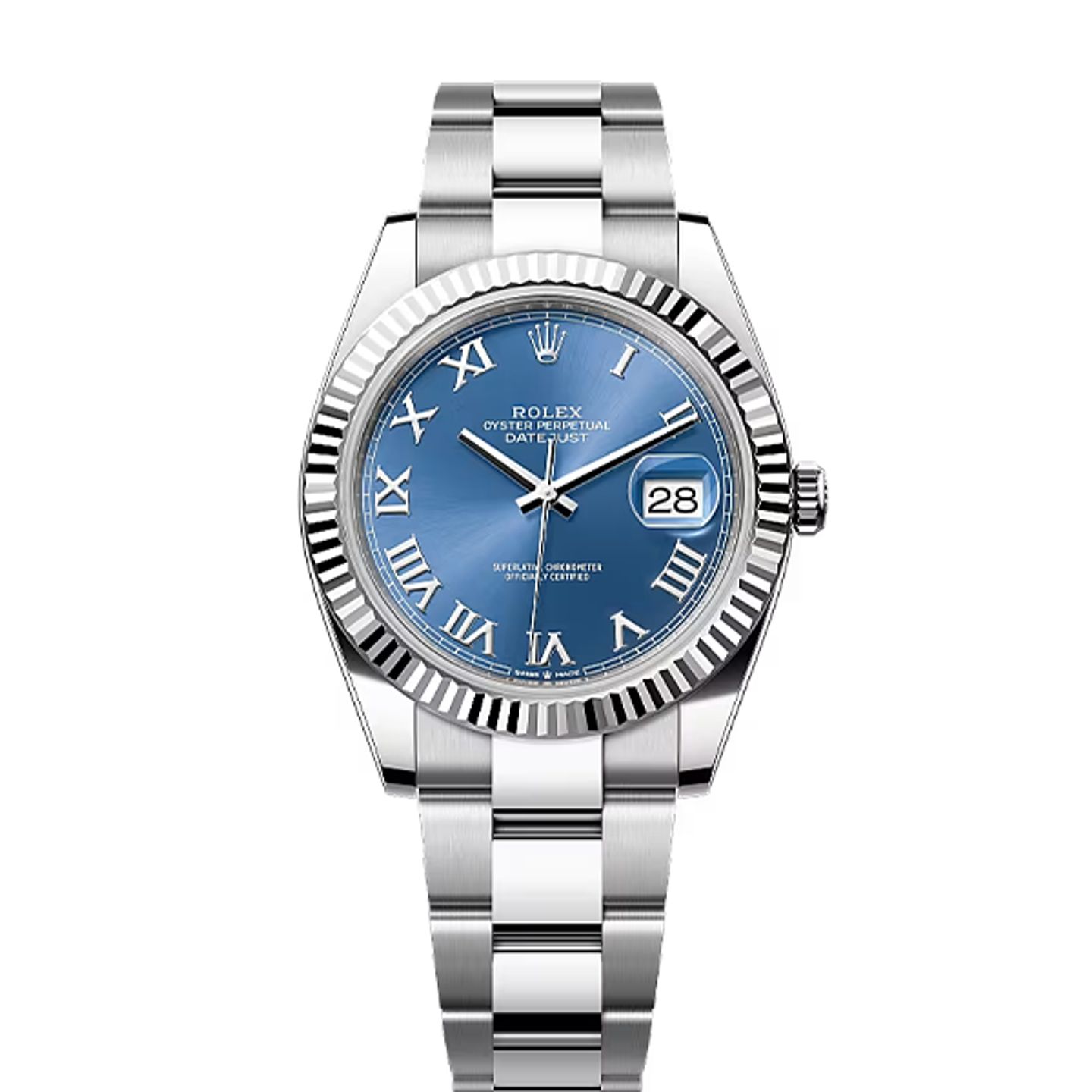 Rolex Datejust 41 126334 (2025) - Blauw wijzerplaat 41mm Staal (1/8)
