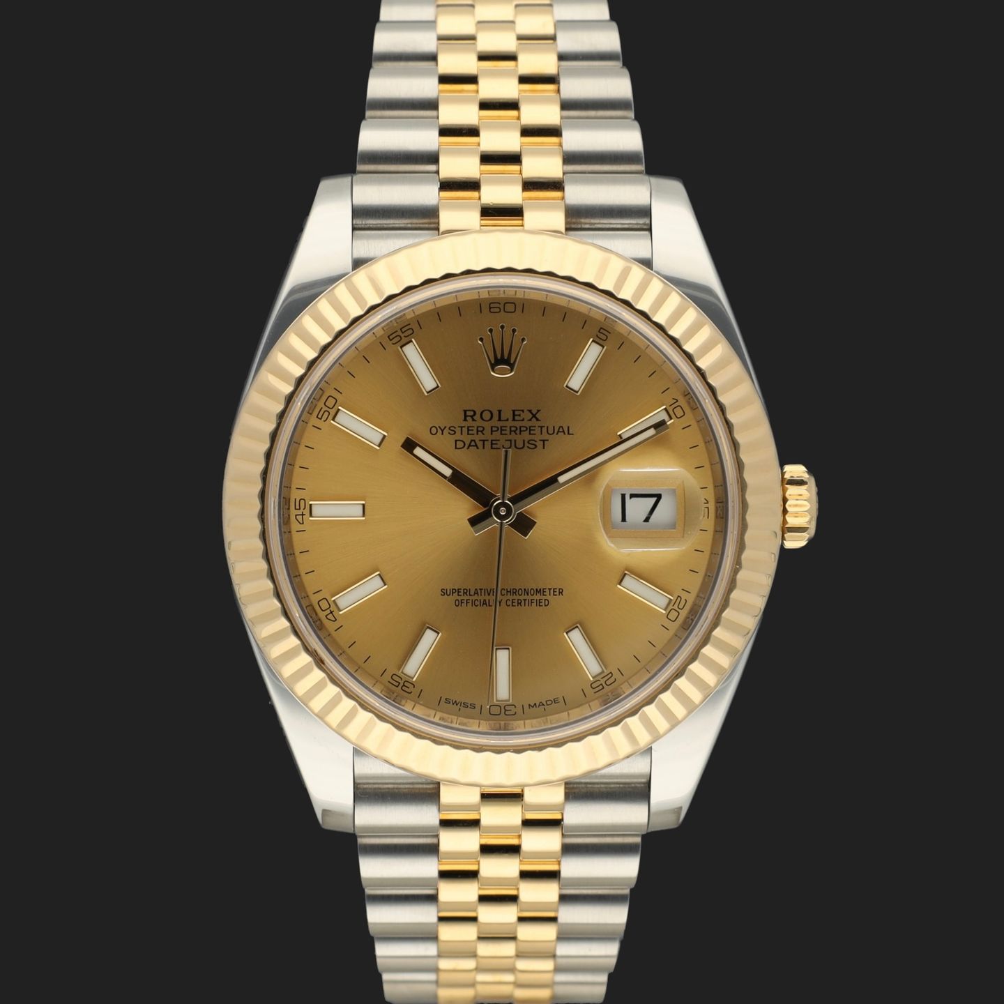 Rolex Datejust 41 126333 (2018) - 41mm Goud/Staal (3/8)