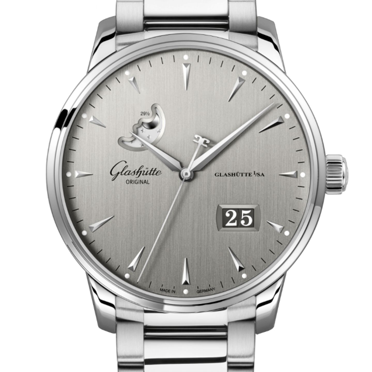 Glashütte Original Senator Excellence 1-36-04-03-02-71 (2024) - Silver dial 42 mm Steel case (2/3)