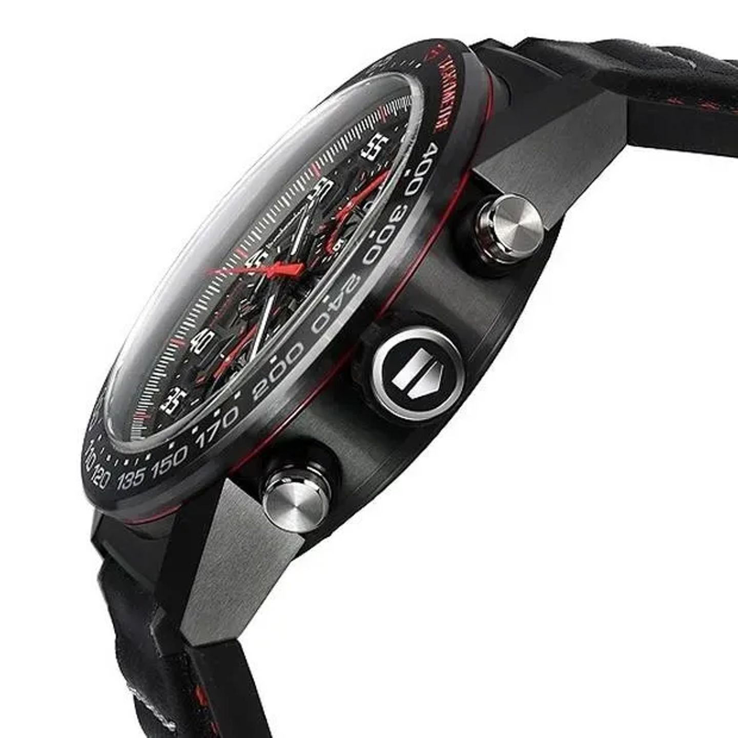 TAG Heuer Carrera Calibre HEUER 01 CAR2A1H.FT6101 (2023) - Black dial 45 mm Steel case (5/6)