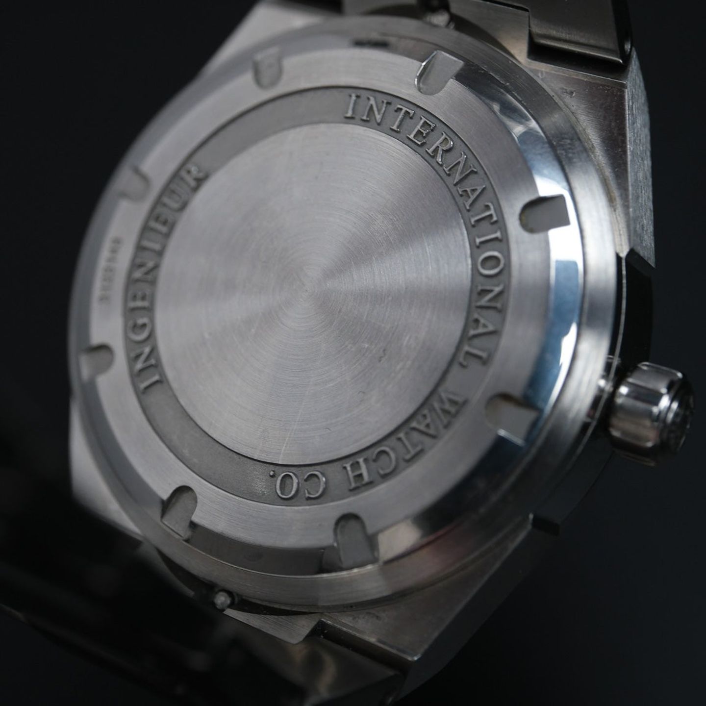 IWC Ingenieur Automatic IW322701 (2007) - Black dial 43 mm Steel case (11/12)