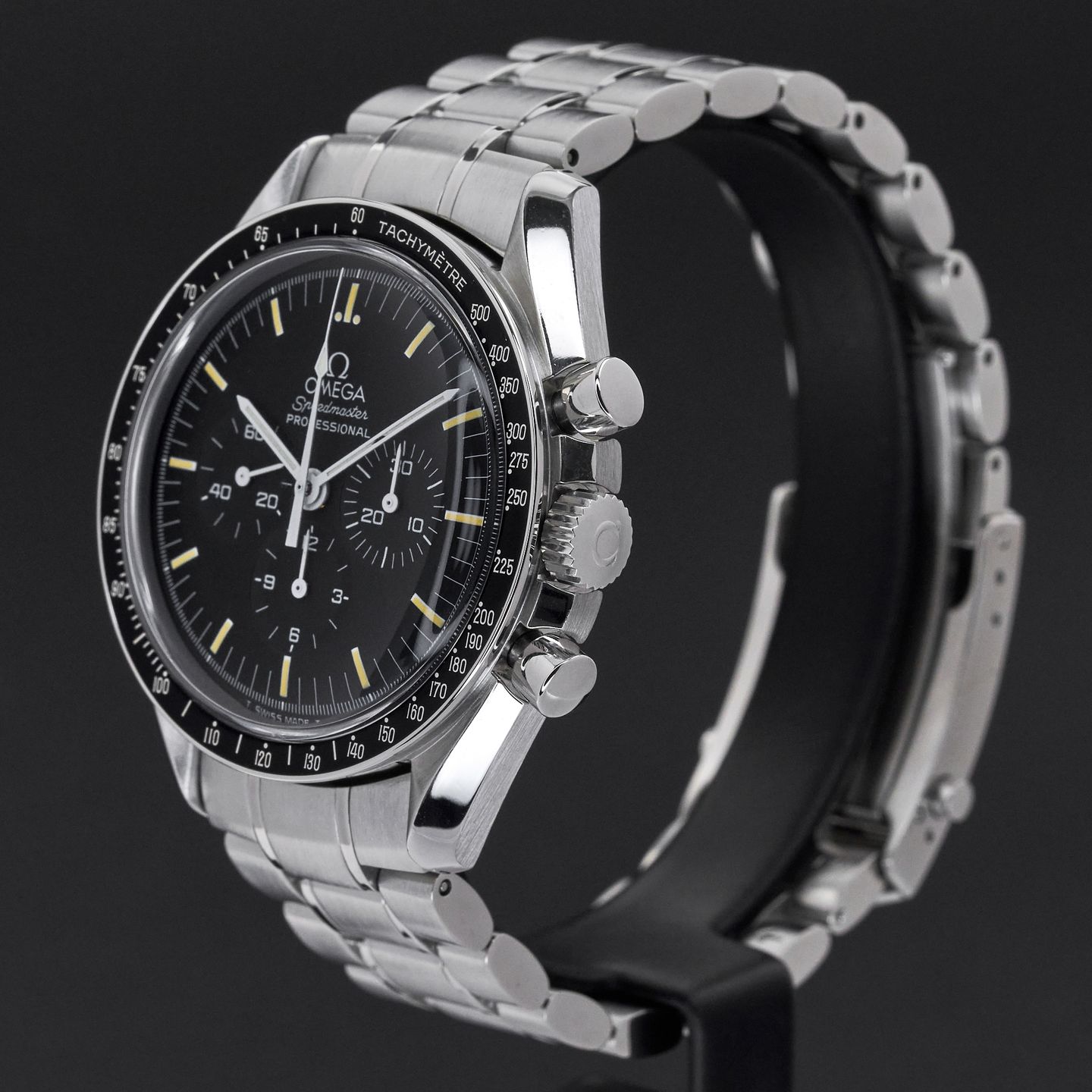 Omega Speedmaster Professional Moonwatch 3570.50 (Unknown (random serial)) - Black dial 42 mm Steel case (4/8)