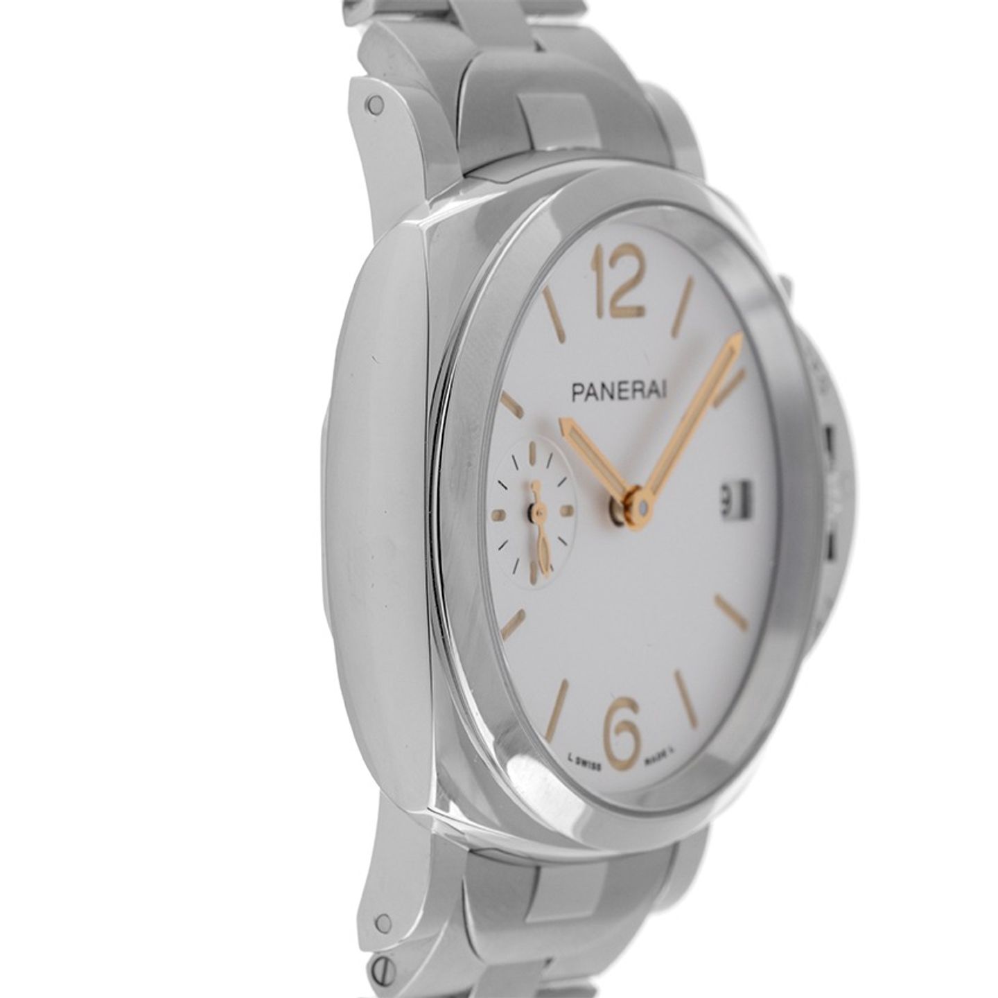 Panerai Luminor Due PAM01508 (2024) - White dial 38 mm Steel case (5/7)