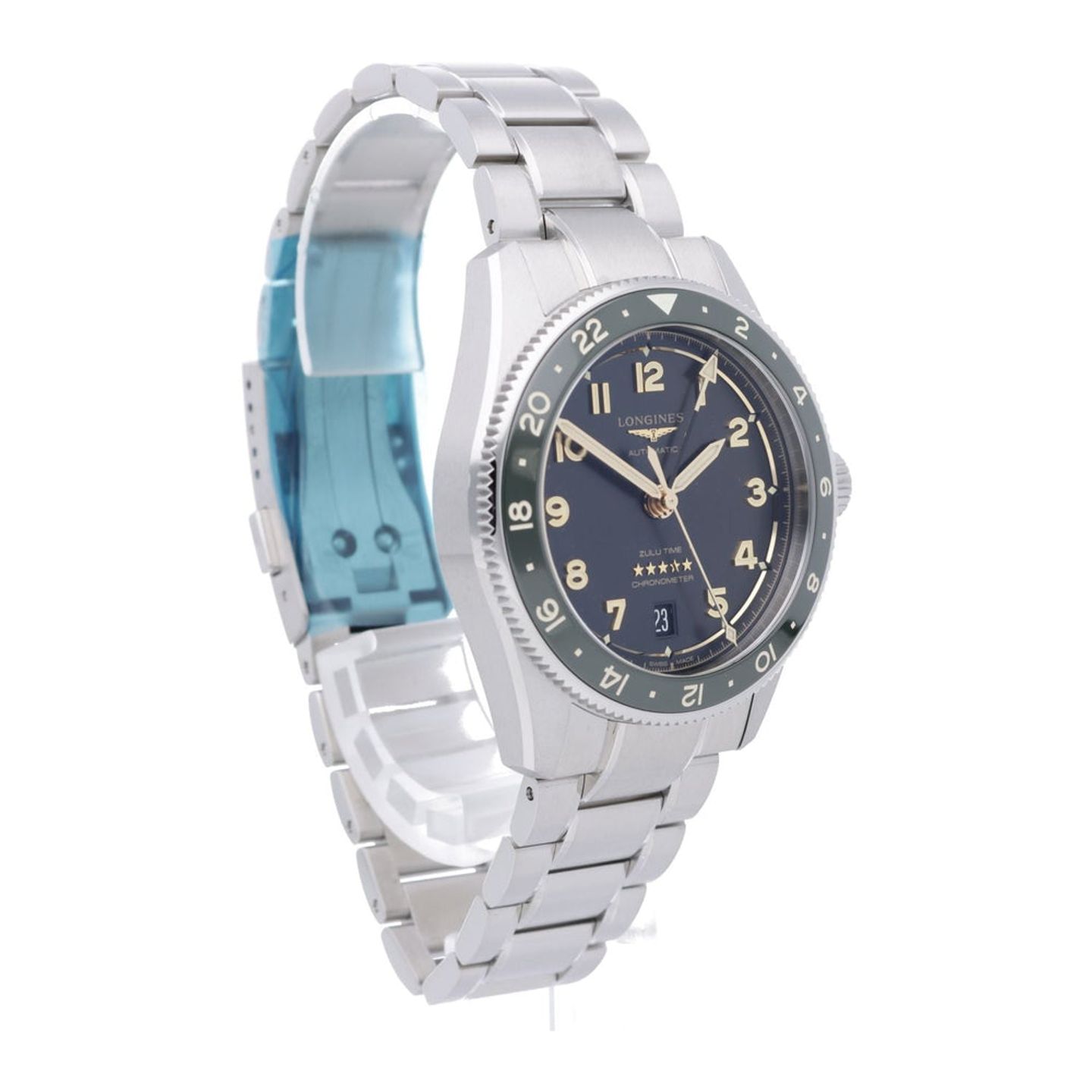 Longines Spirit L3.802.4.63.6 (2026) - Black dial 39 mm Steel case (7/7)