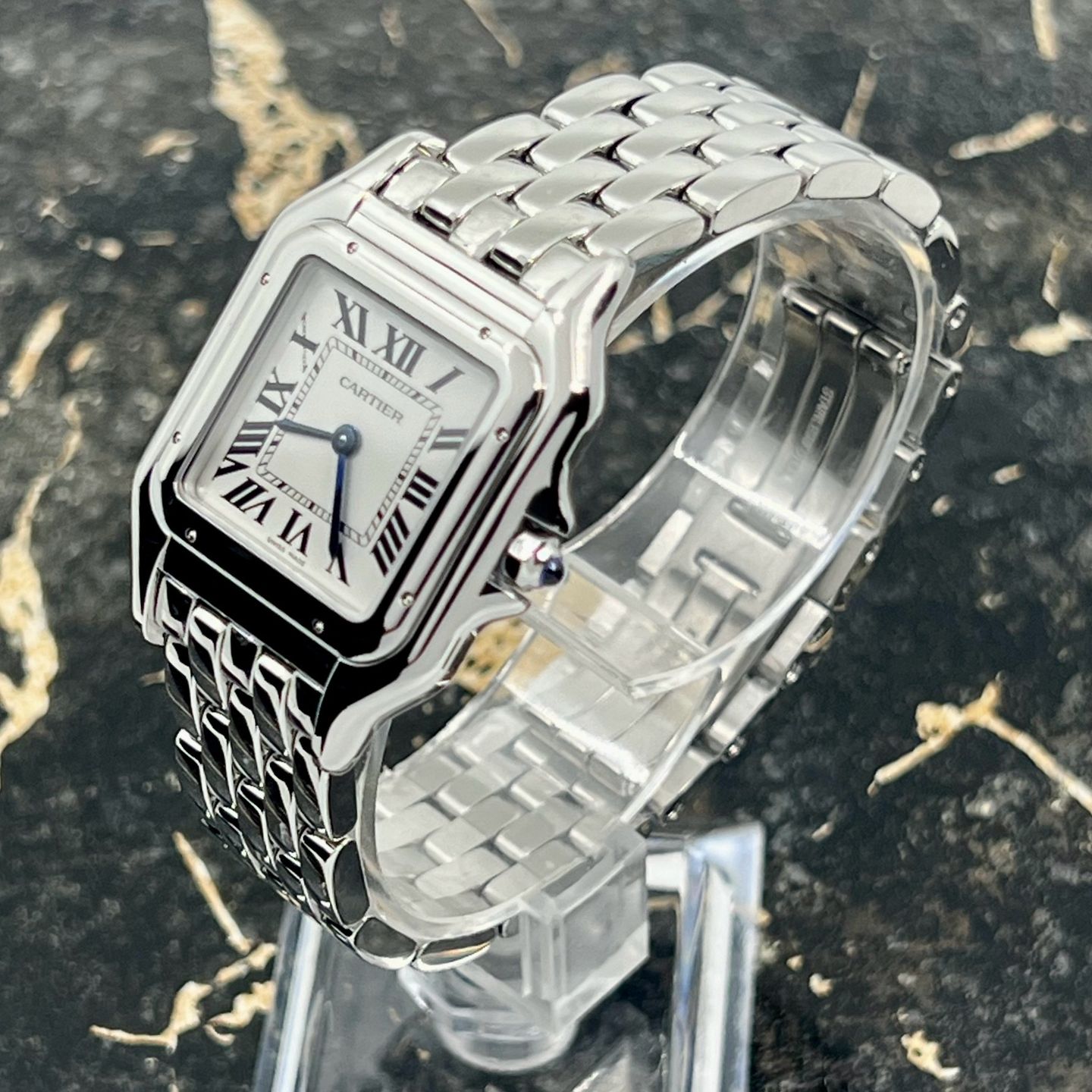Cartier Panthère WSPN0015 (2025) - Silver dial 27 mm Steel case (5/8)