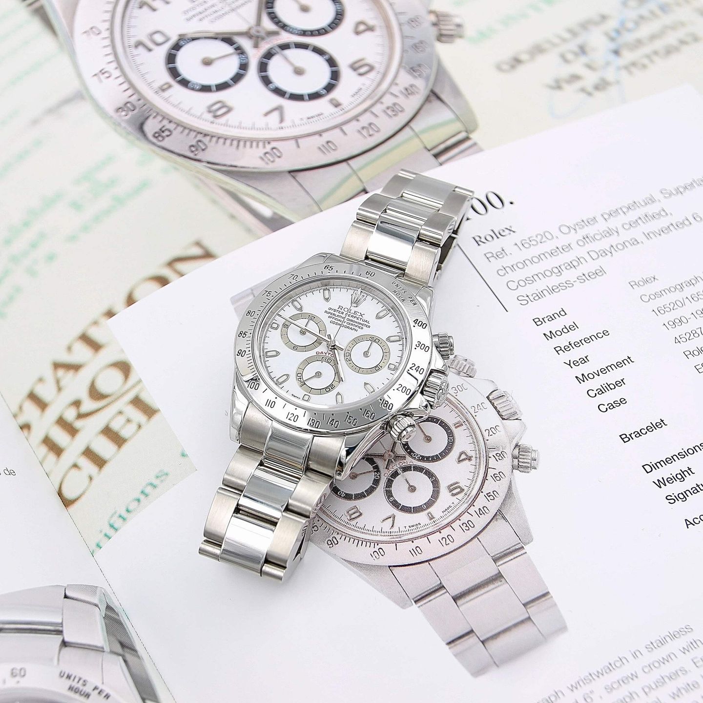 Rolex Daytona 116520 (Onbekend (willekeurig serienummer)) - 40mm Staal (6/8)