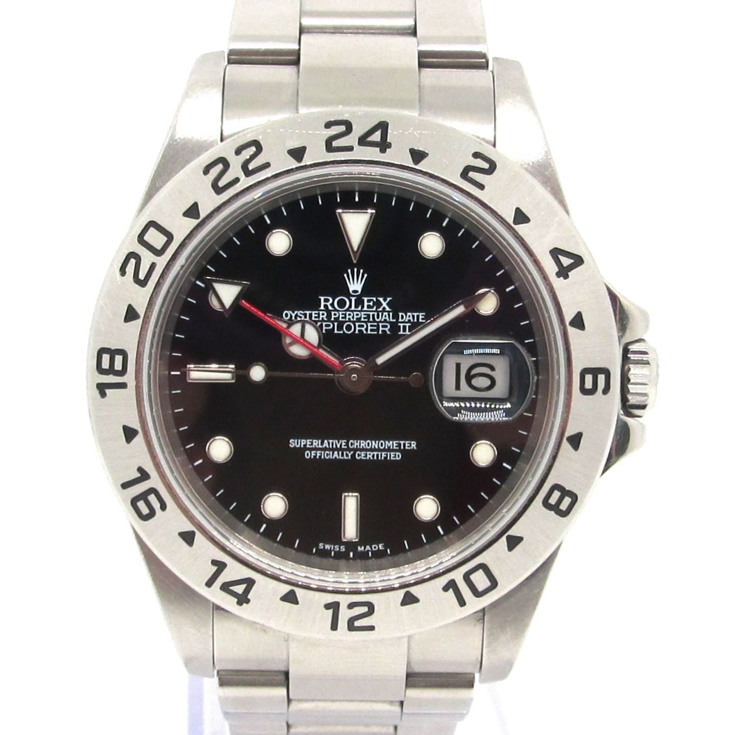 Rolex Explorer II 16570 (2010) - 40mm Staal (1/6)