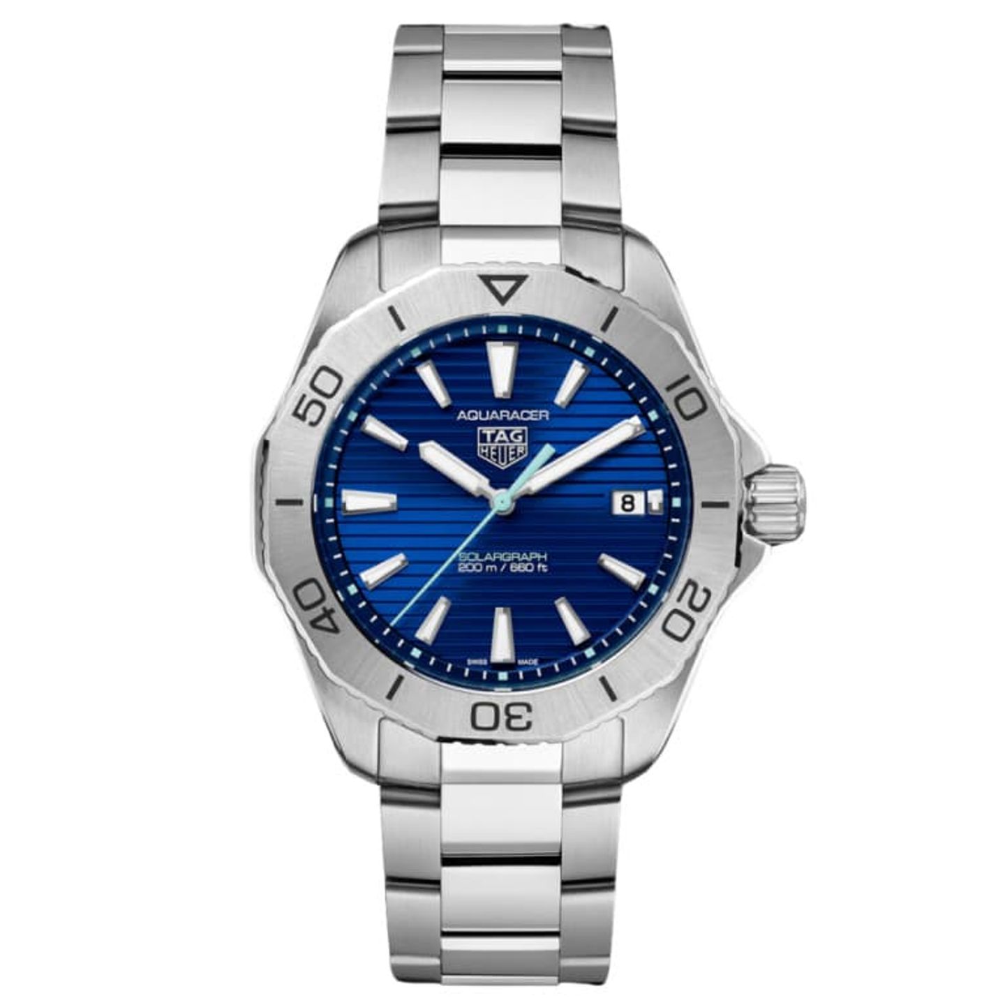 TAG Heuer Aquaracer WBP1113.BA0000 (2024) - Blauw wijzerplaat 40mm Staal (1/1)