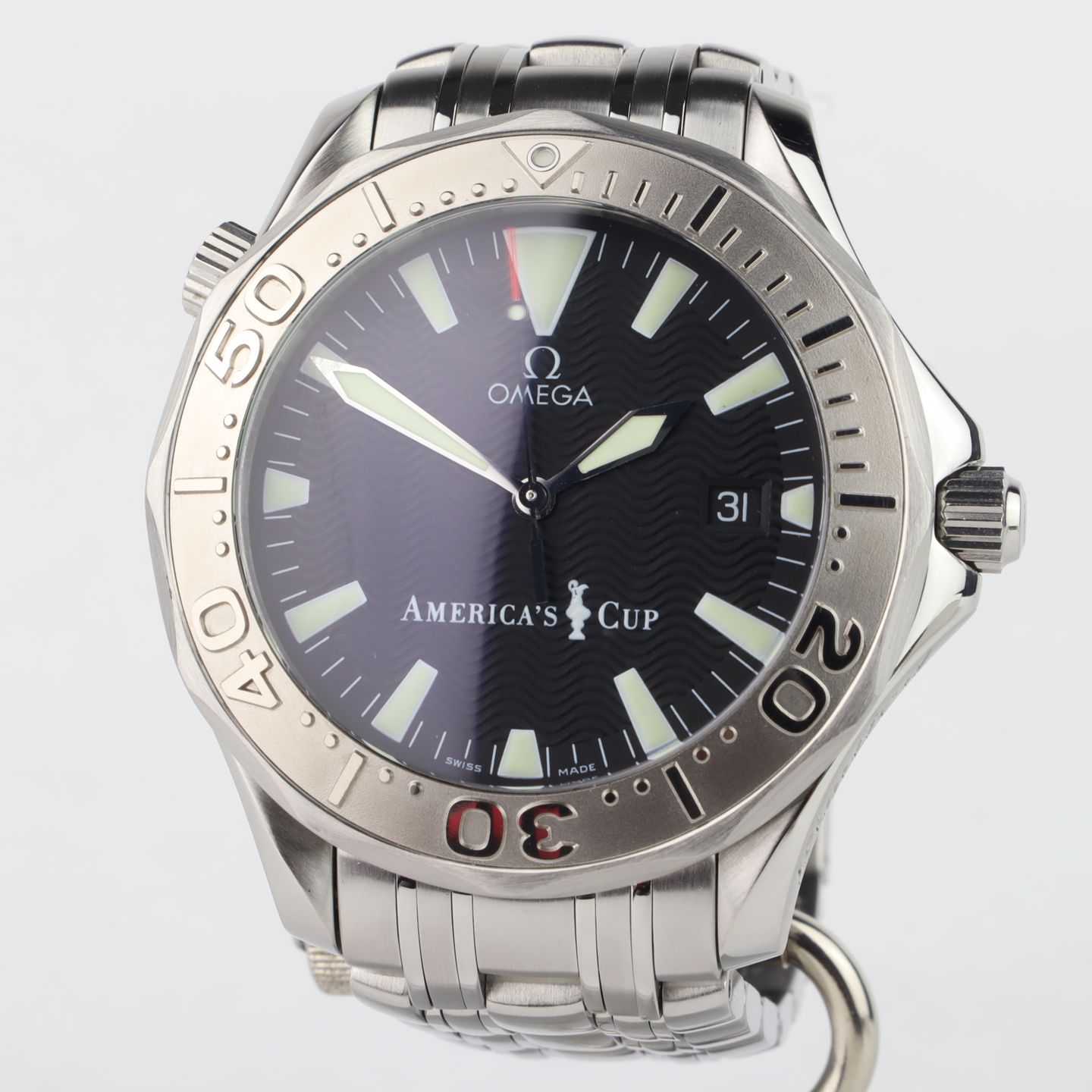 Omega Seamaster 2533.50 (Unknown (random serial)) - Black dial 41 mm Steel case (1/8)