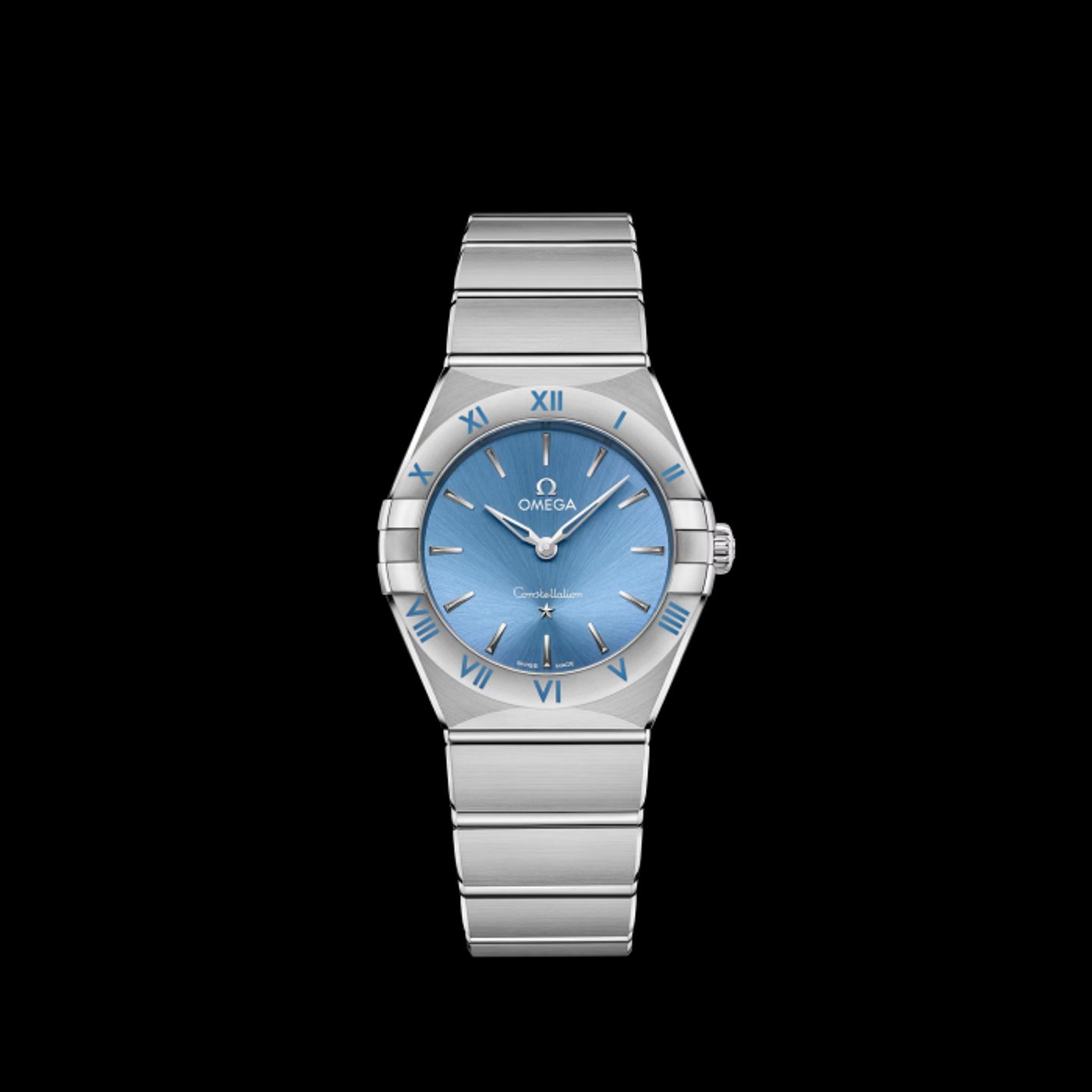 Omega Constellation Quartz 131.10.28.60.03.001 (2024) - Blauw wijzerplaat 28mm Staal (1/1)