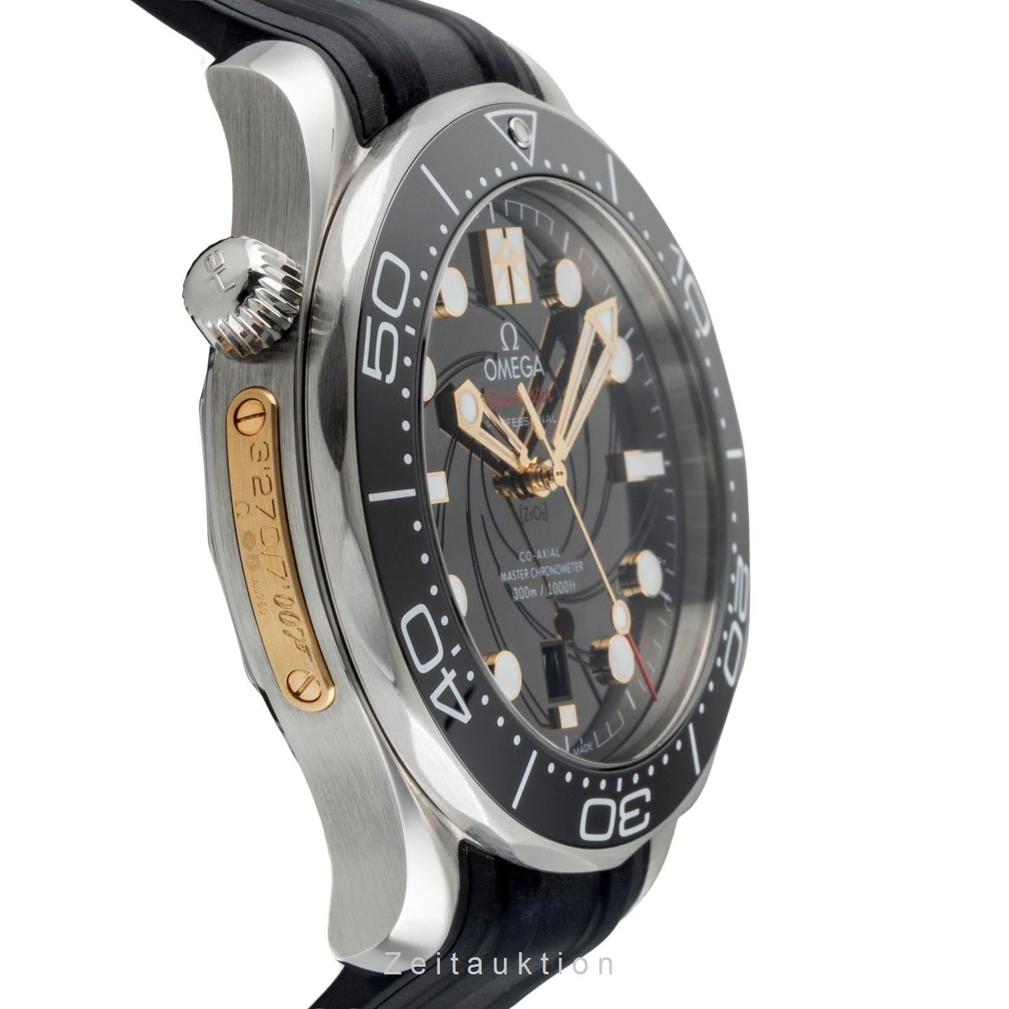 Omega Seamaster Diver 300 M 210.22.42.20.01.004 (Unknown (random serial)) - Black dial 42 mm Steel case (6/8)