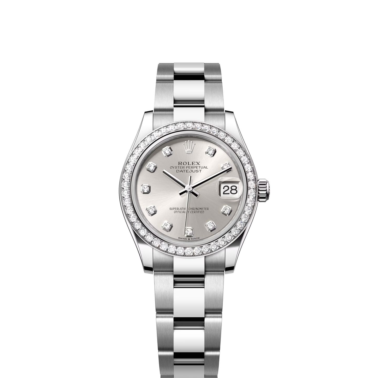 Rolex Datejust 31 278384RBR (2024) - Silver dial 31 mm Steel case (1/8)