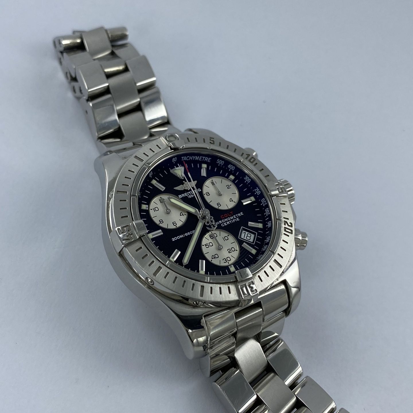 Breitling Colt Chronograph A73380 (2008) - 41 mm Steel case (6/7)