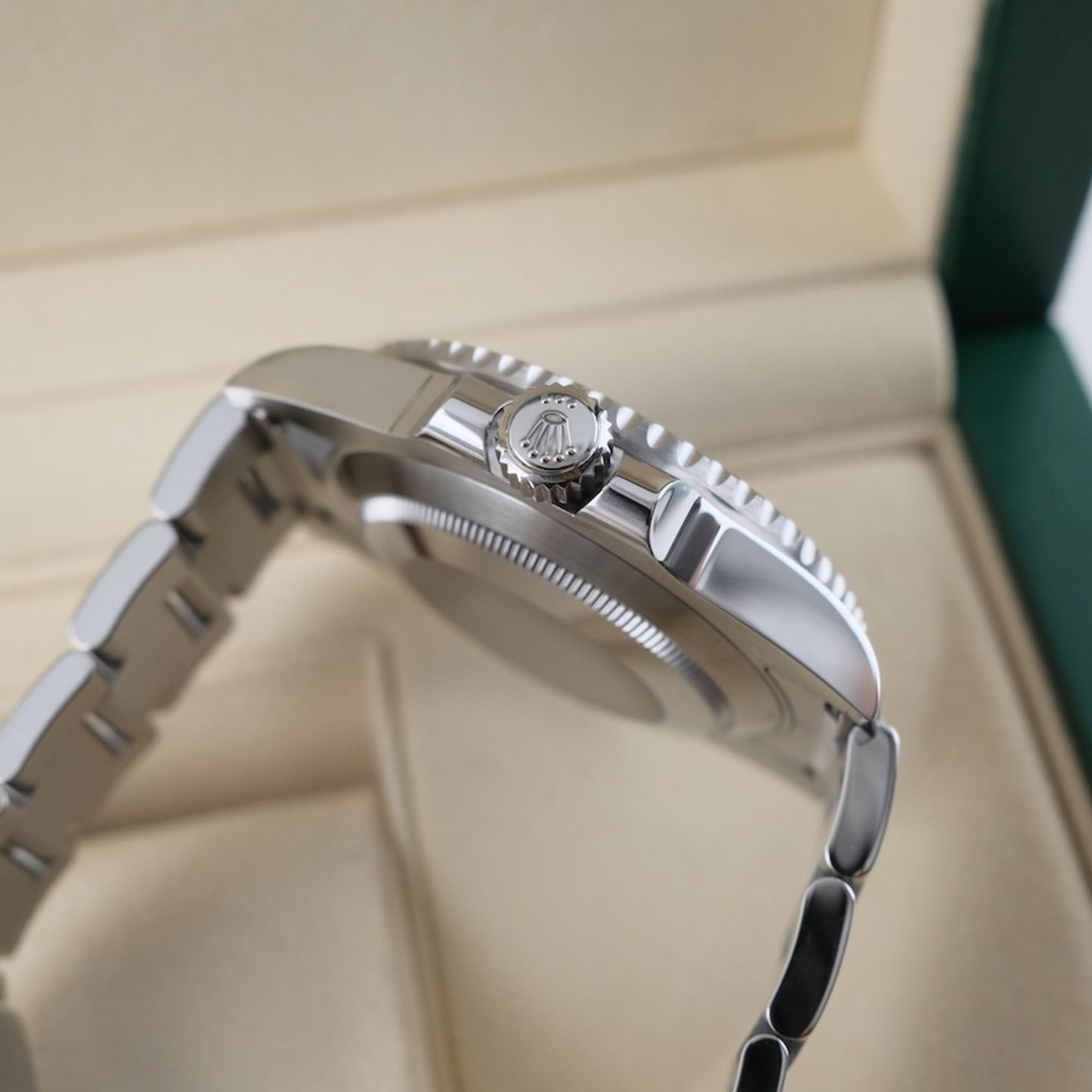 Rolex Submariner No Date 114060 (2019) - Zwart wijzerplaat 40mm Staal (6/8)